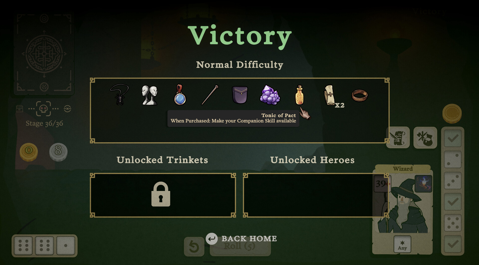 Скриншот: Dice & Fold