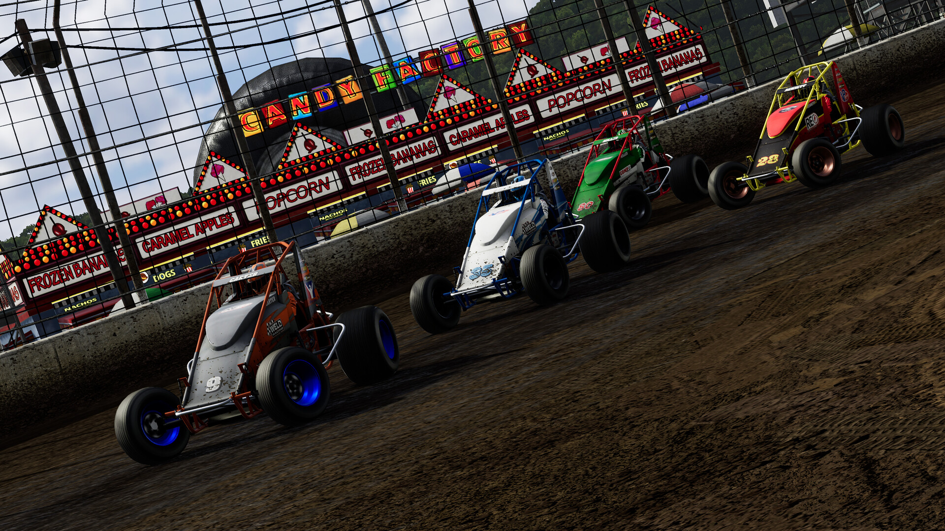 Скриншот: World of Outlaws: Dirt Racing 24 Gold Edition