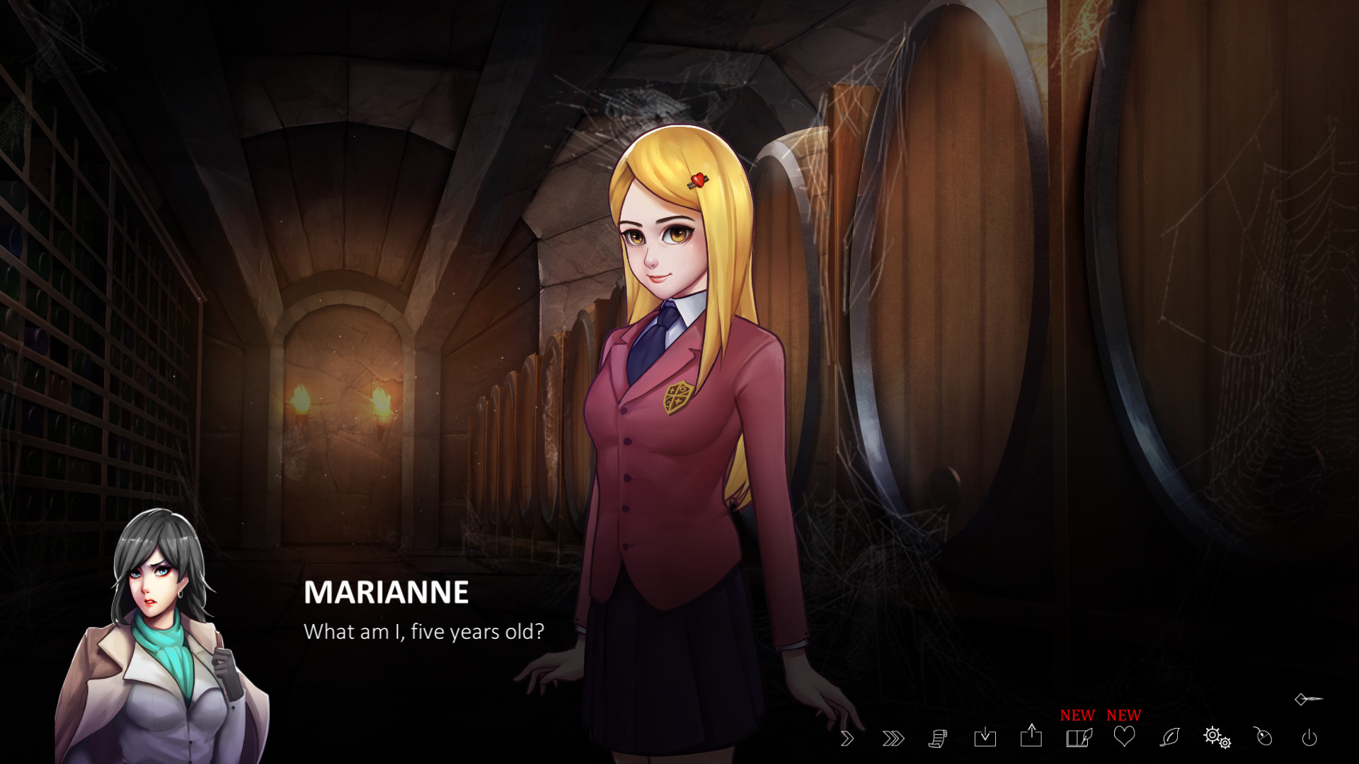 Скриншот 7: The Letter - Horror Visual Novel