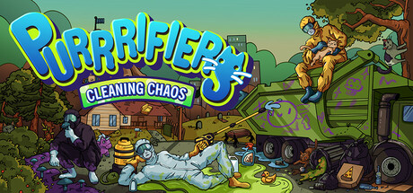 Обложка: Purrrifiers: Cleaning Chaos – Cats & Goofylike Co-op