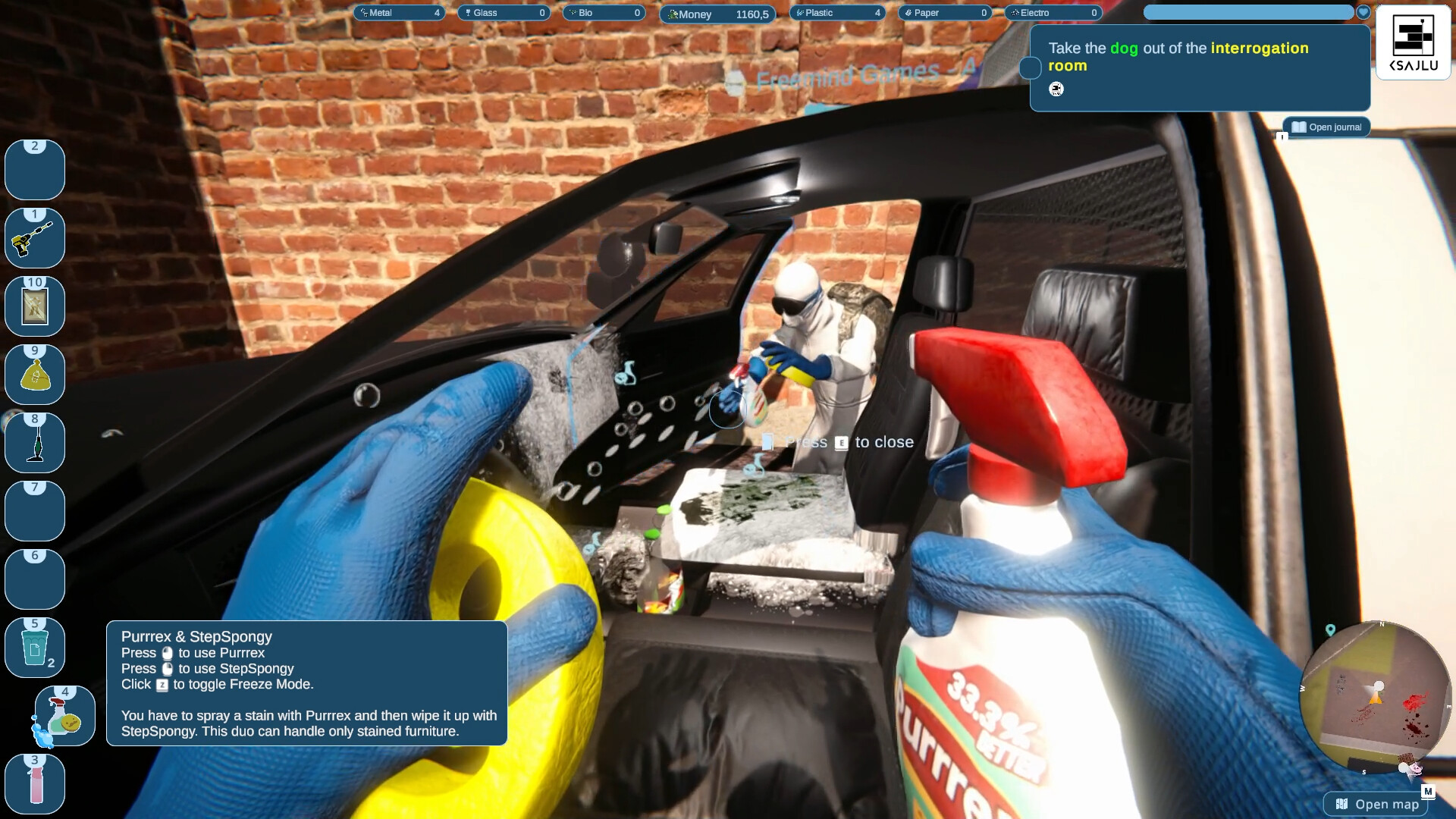 Скриншот: Purrrifiers: Cleaning Chaos – Cats & Goofylike Co-op