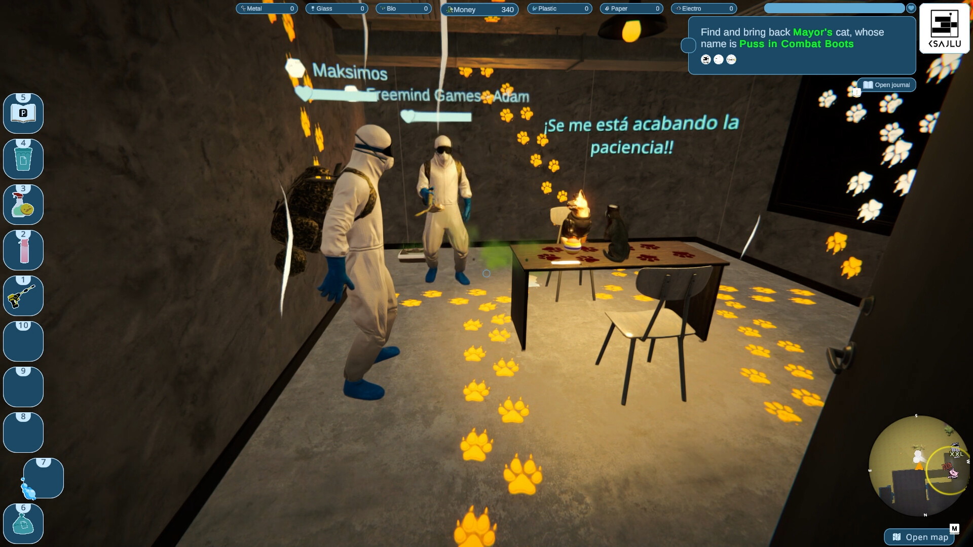 Скриншот 11: Purrrifiers: Cleaning Chaos – Cats & Goofylike Co-op