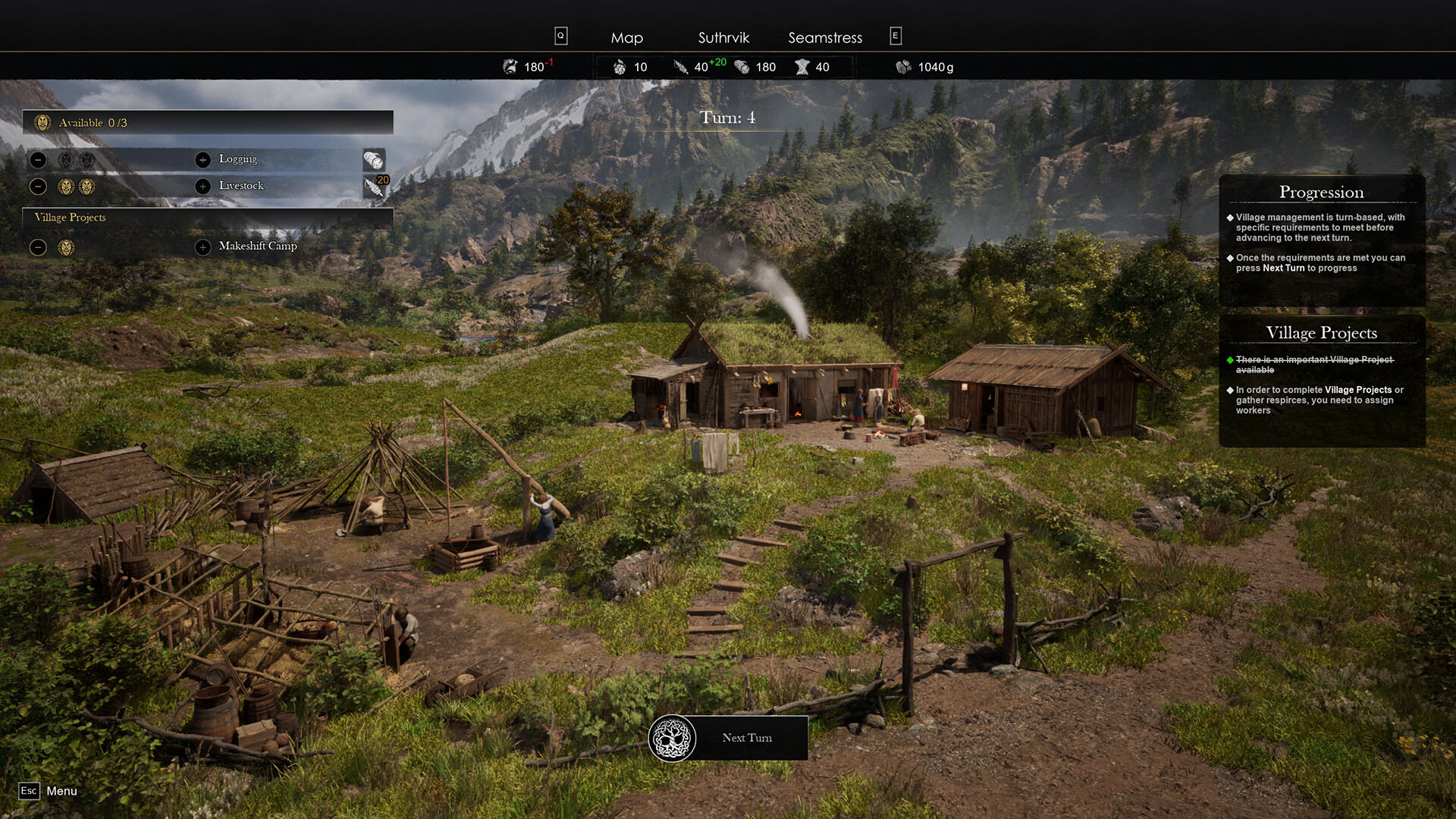 Скриншот: NORSE: Oath of Blood