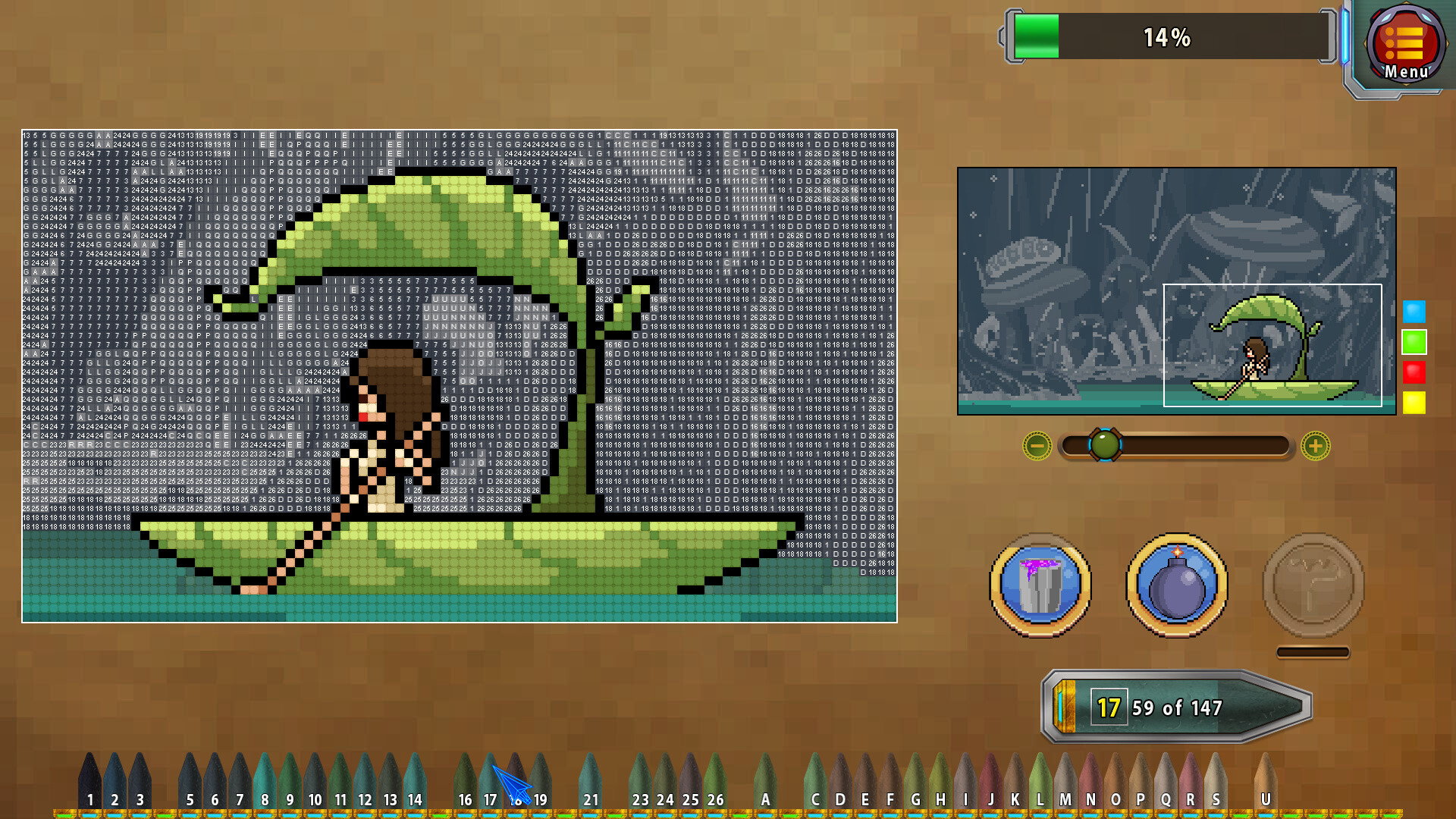 Скриншот: Paint By Numbers