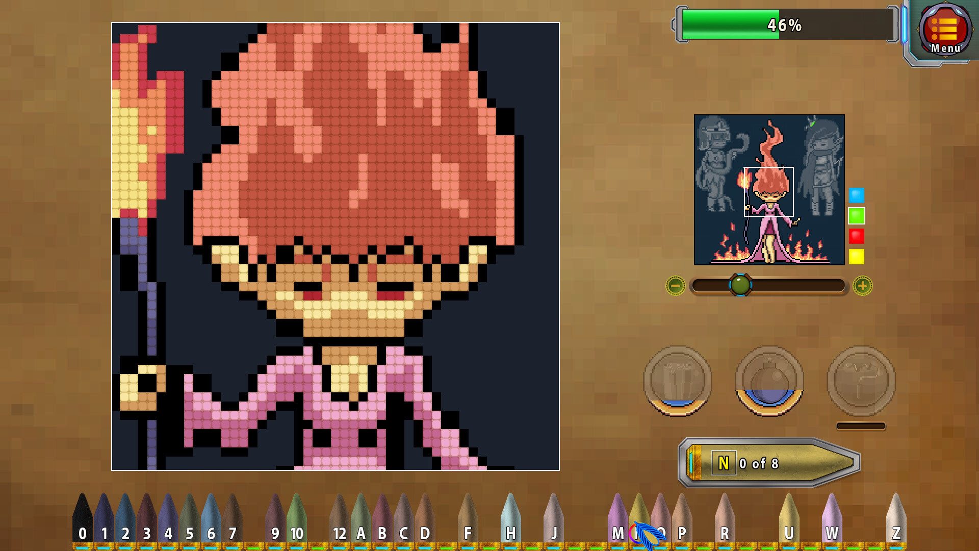 Скриншот: Paint By Numbers