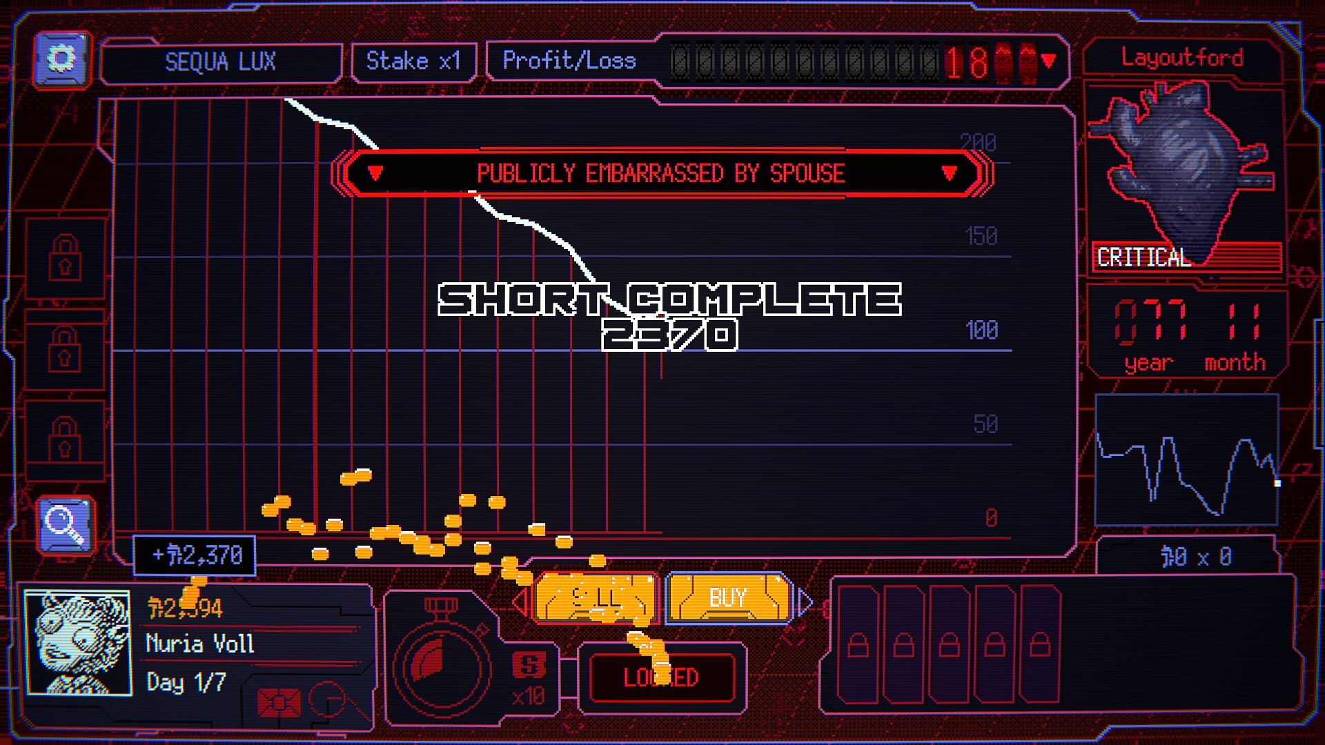 Скриншот: Space Warlord Baby Trading Simulator
