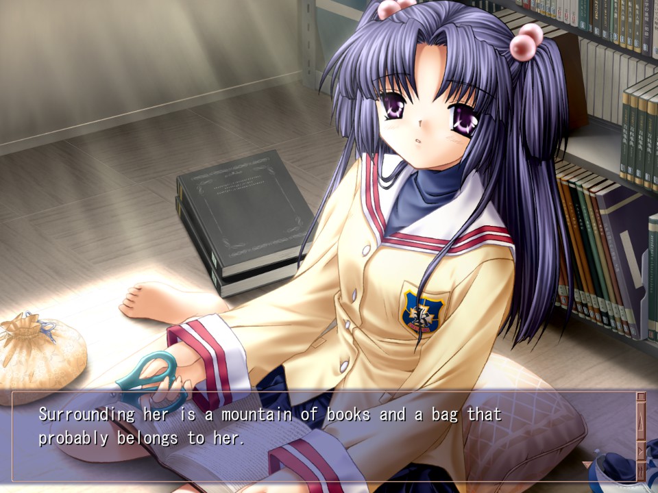 Скриншот: CLANNAD