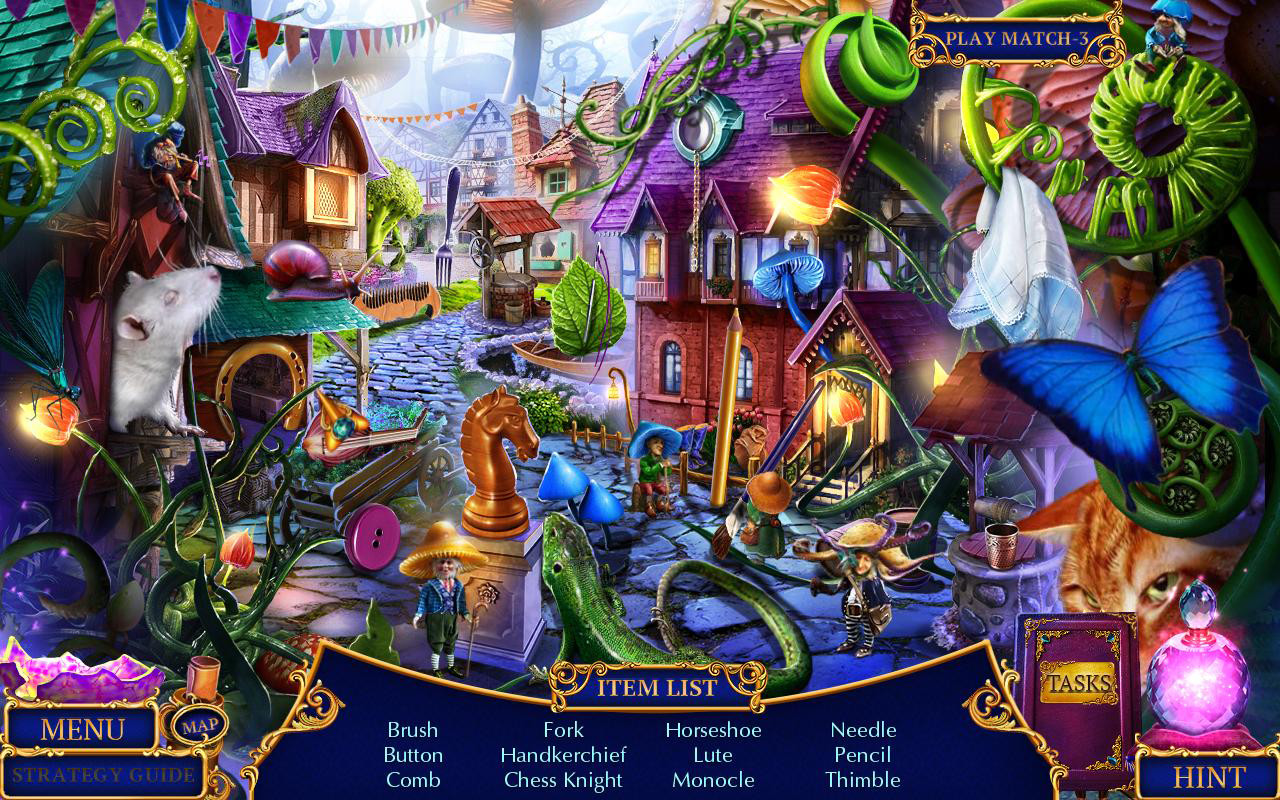 Скриншот: Enchanted Kingdom: The Secret of the Golden Lamp Collector's Edition