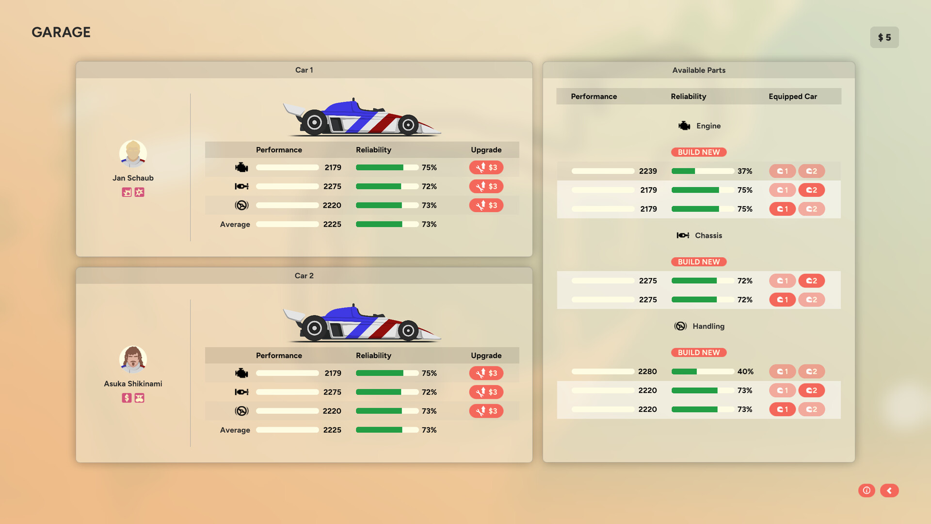 Скриншот: Golden Lap