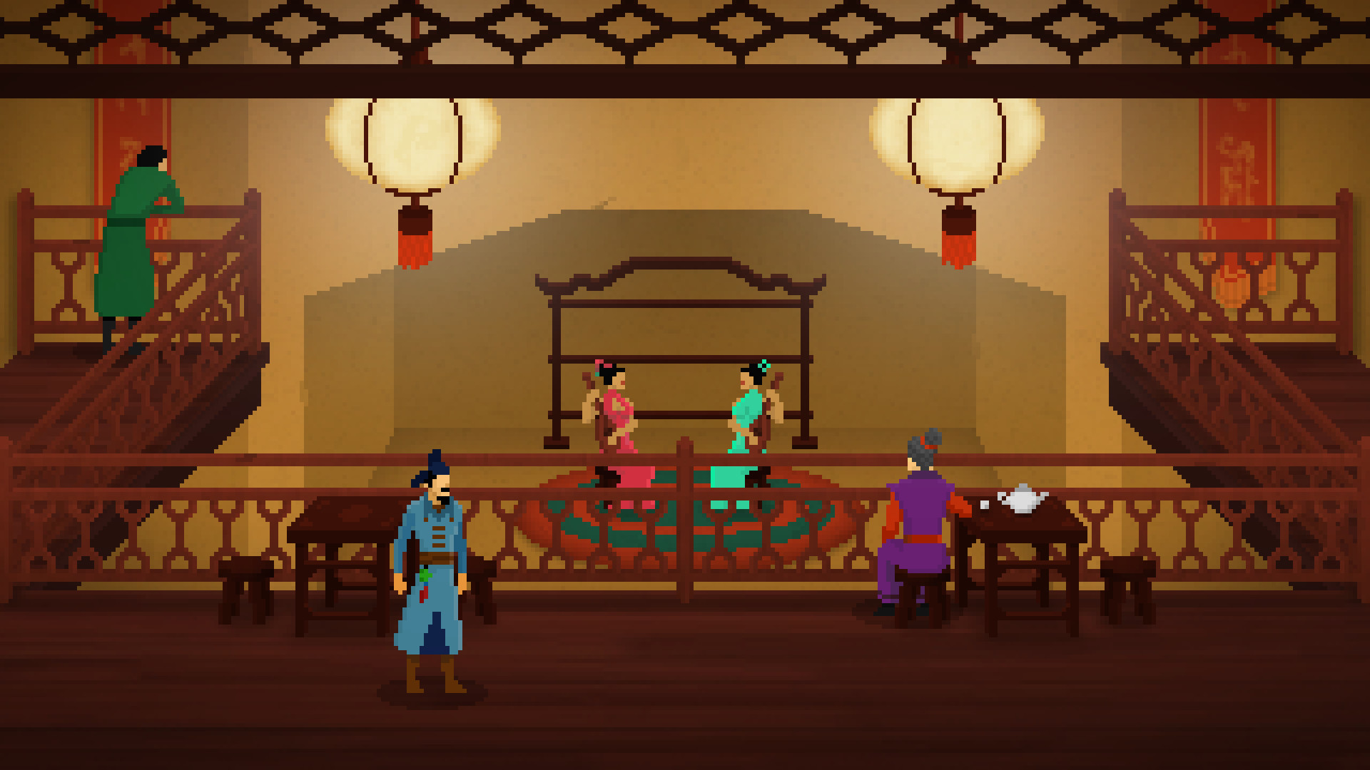 Скриншот 11: Detective Di: The Silk Rose Murders