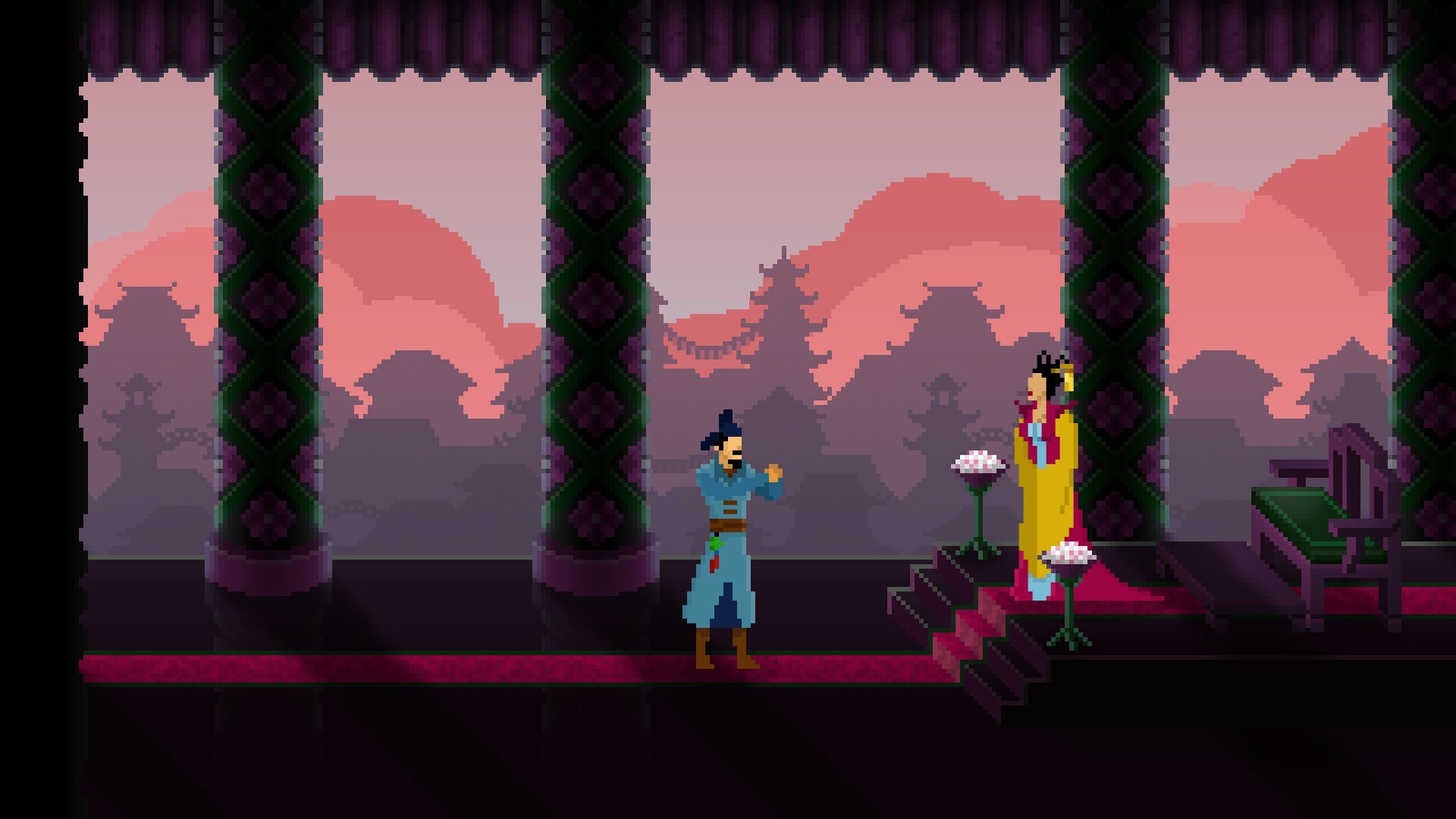 Скриншот: Detective Di: The Silk Rose Murders