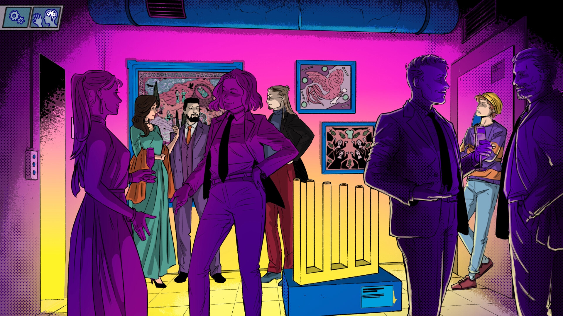 Скриншот: Hauma - A Detective Noir Story