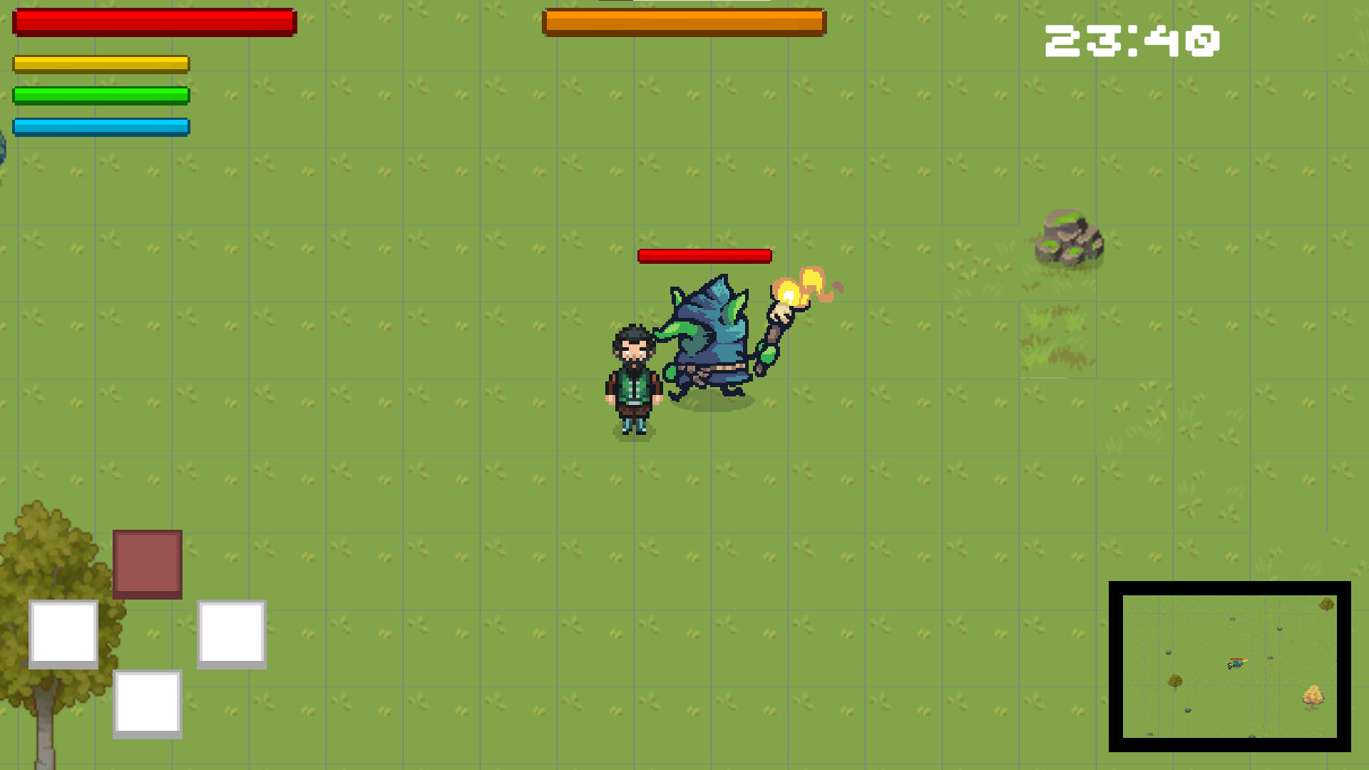 Скриншот: The cursed island