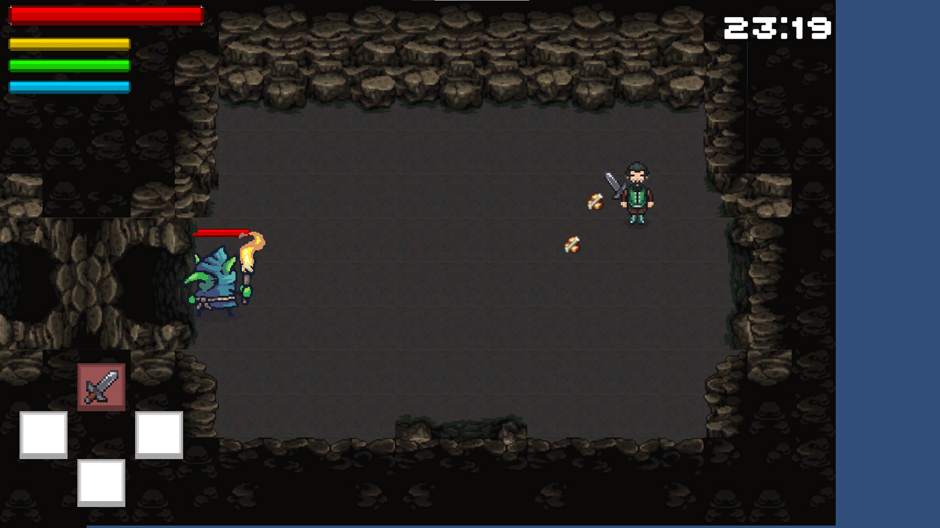 Скриншот: The cursed island