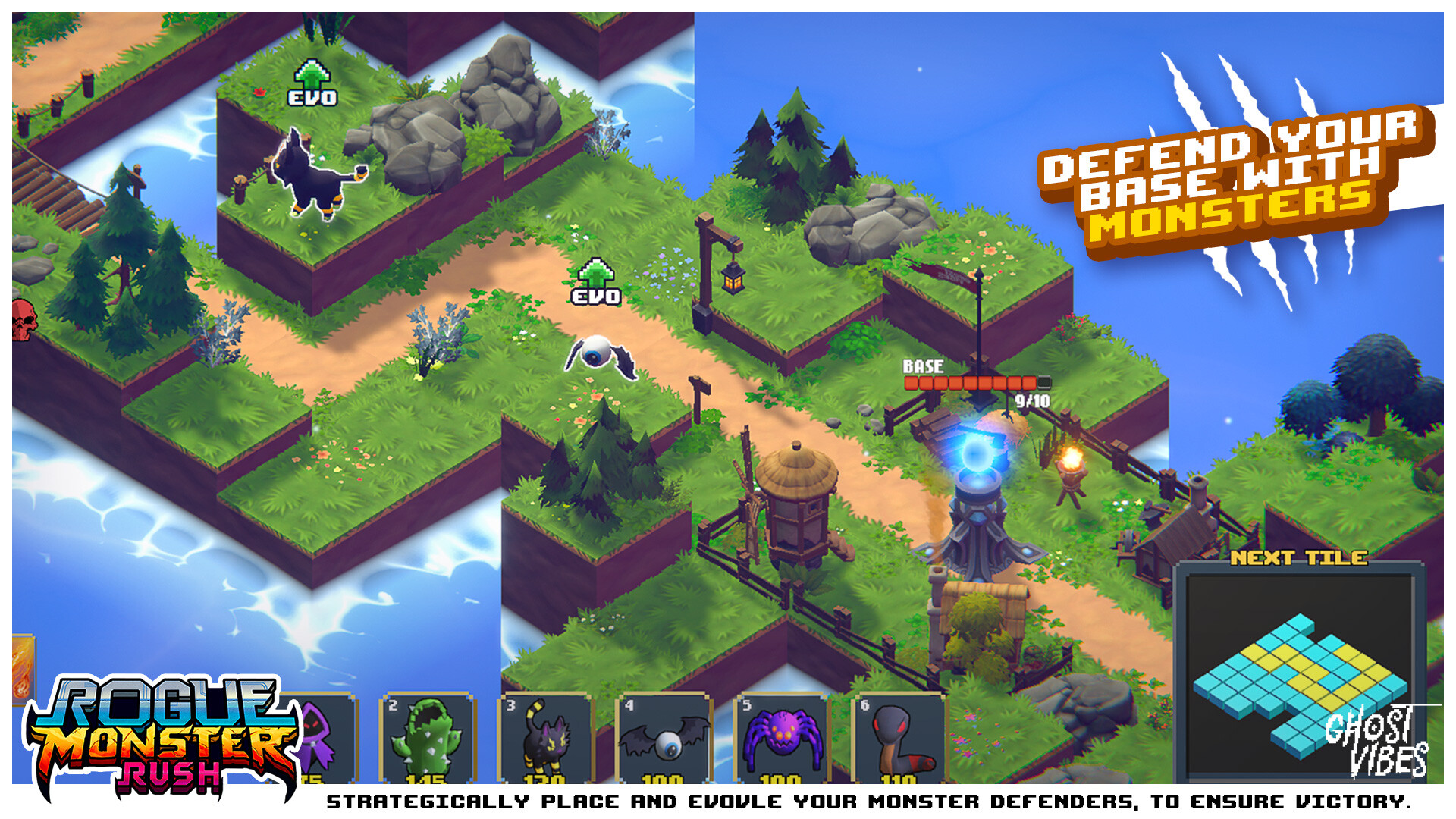 Скриншот: Rogue Monster Rush