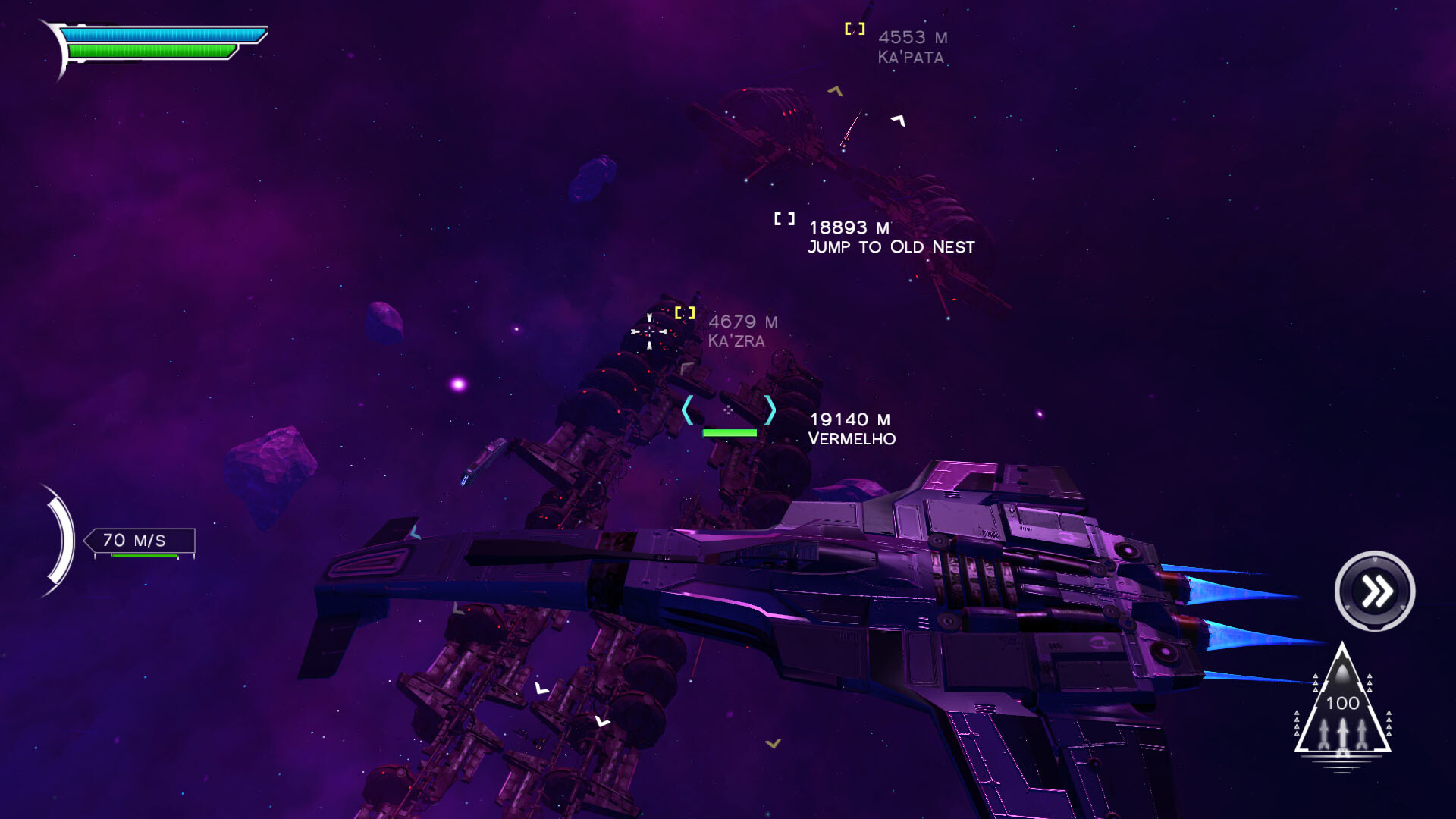 Скриншот: Stellar Wanderer DX