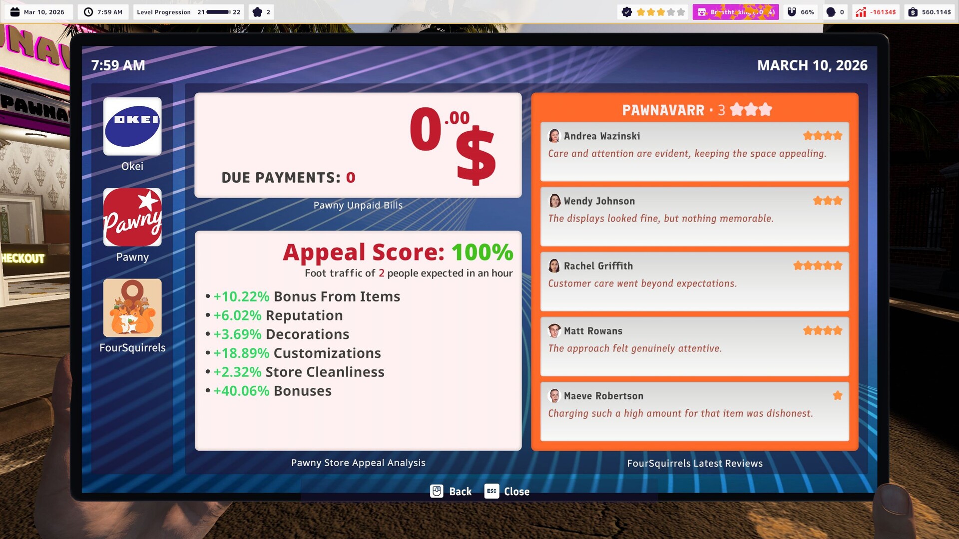 Скриншот 11: Pawnbroker Simulator