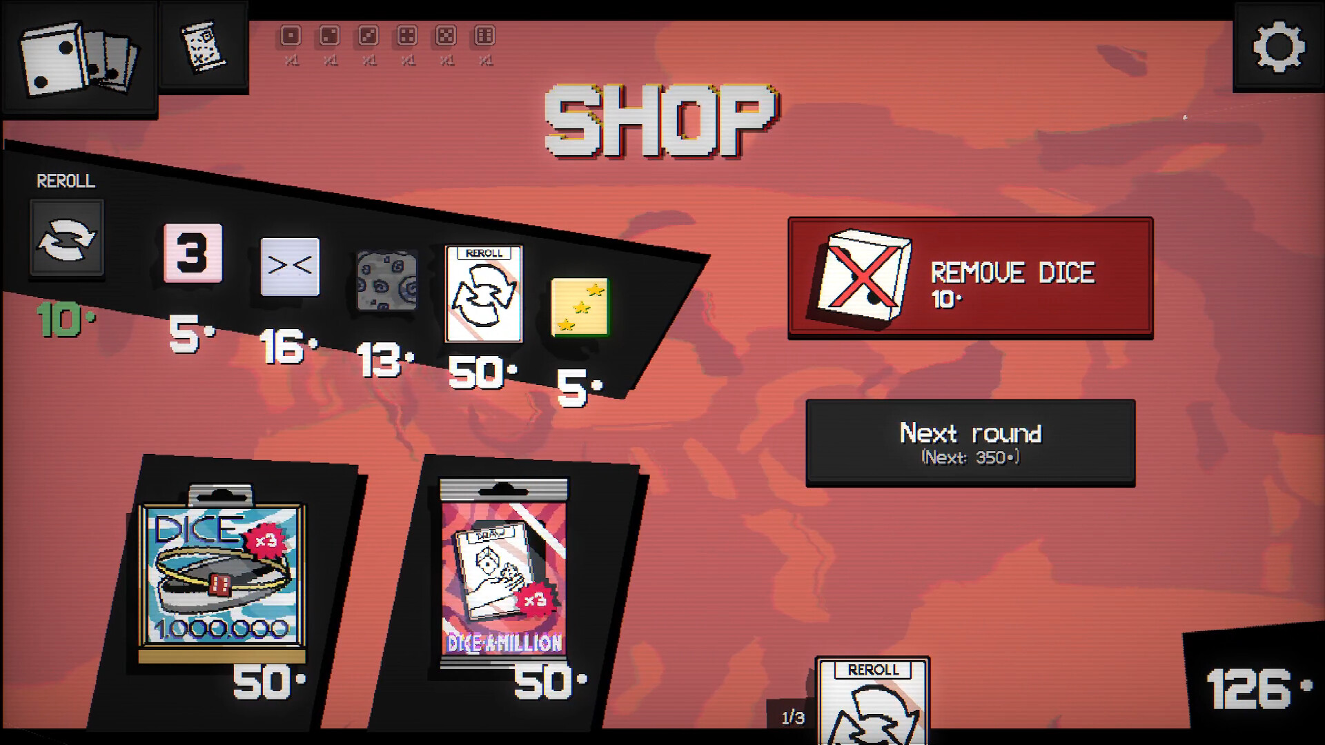 Скриншот: Dice A Million