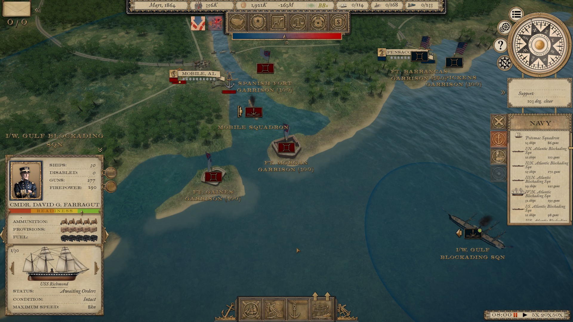 Скриншот 6: Grand Tactician: The Civil War (1861-1865)