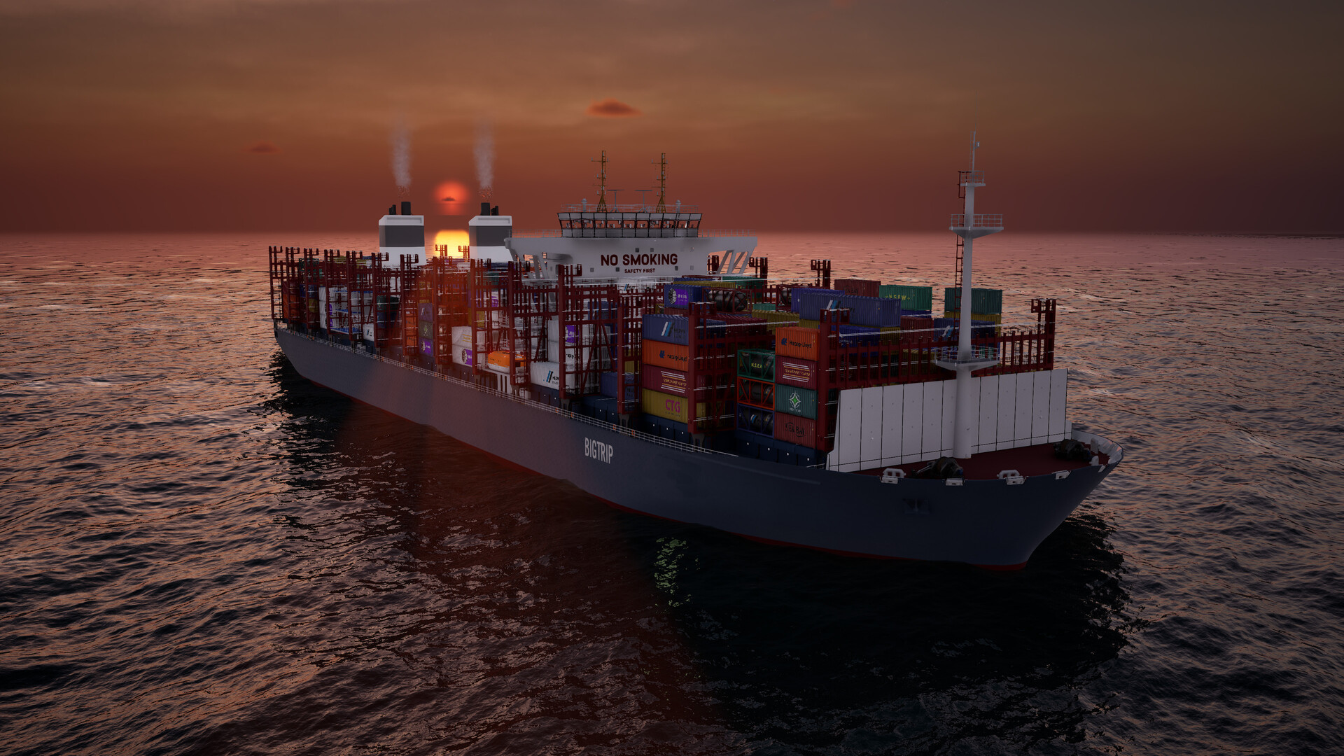 Скриншот: Seafarer: The Ship Sim