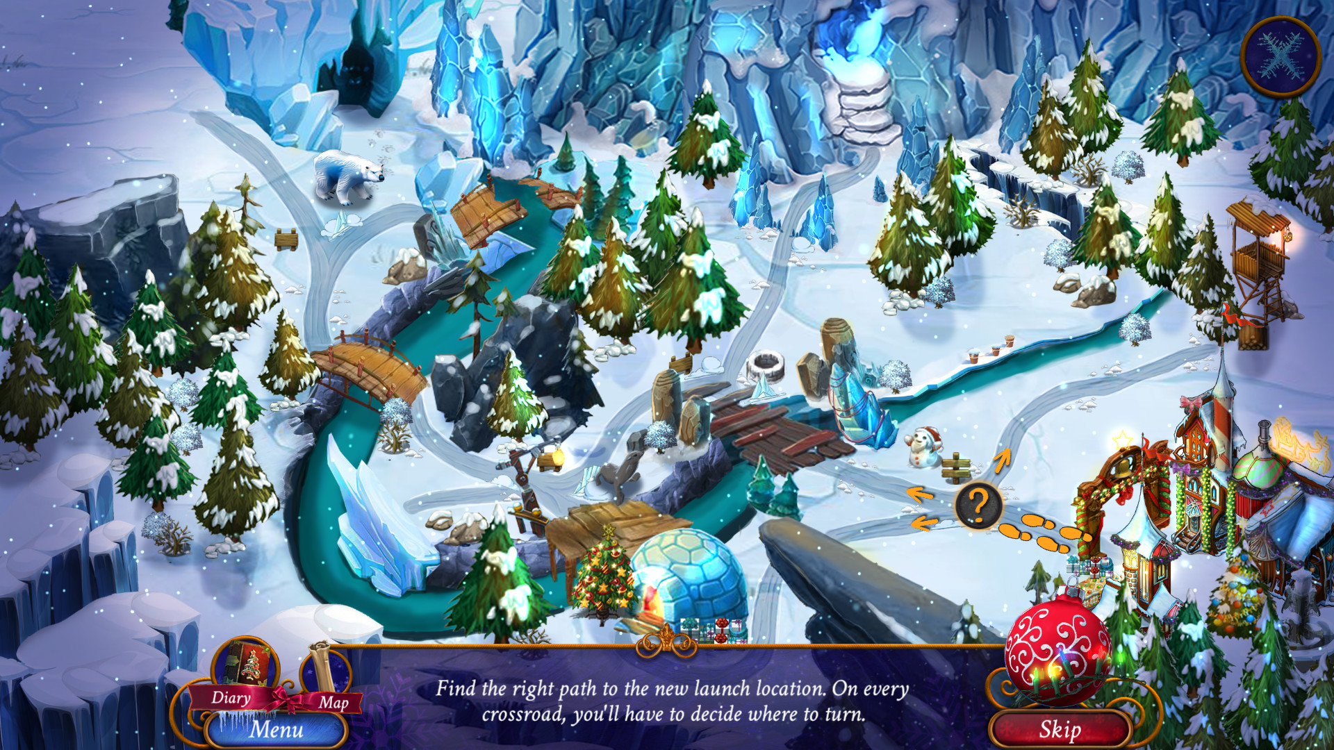 Скриншот: Yuletide Legends: Who Framed Santa Claus