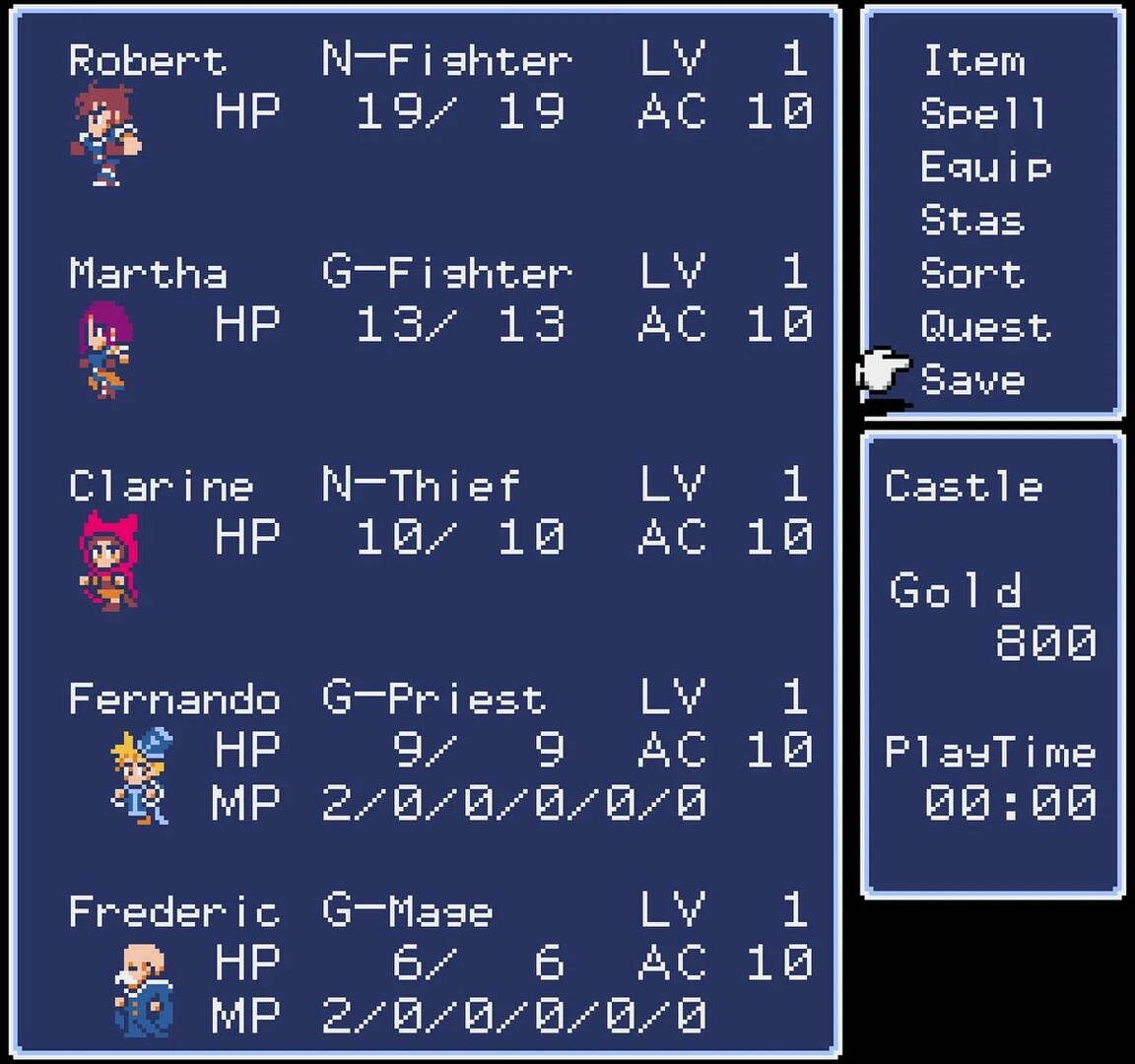 Скриншот: Dungeon Antiqua