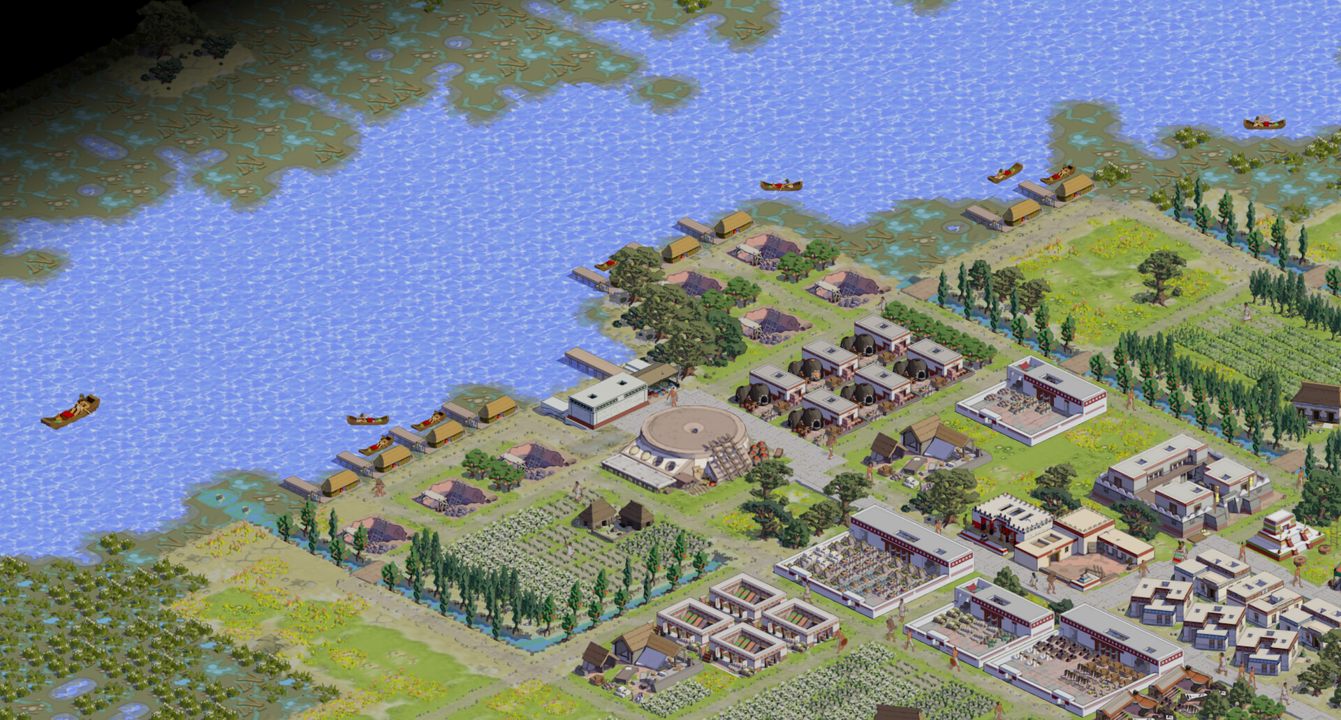 Скриншот: Tlatoani: Aztec Cities