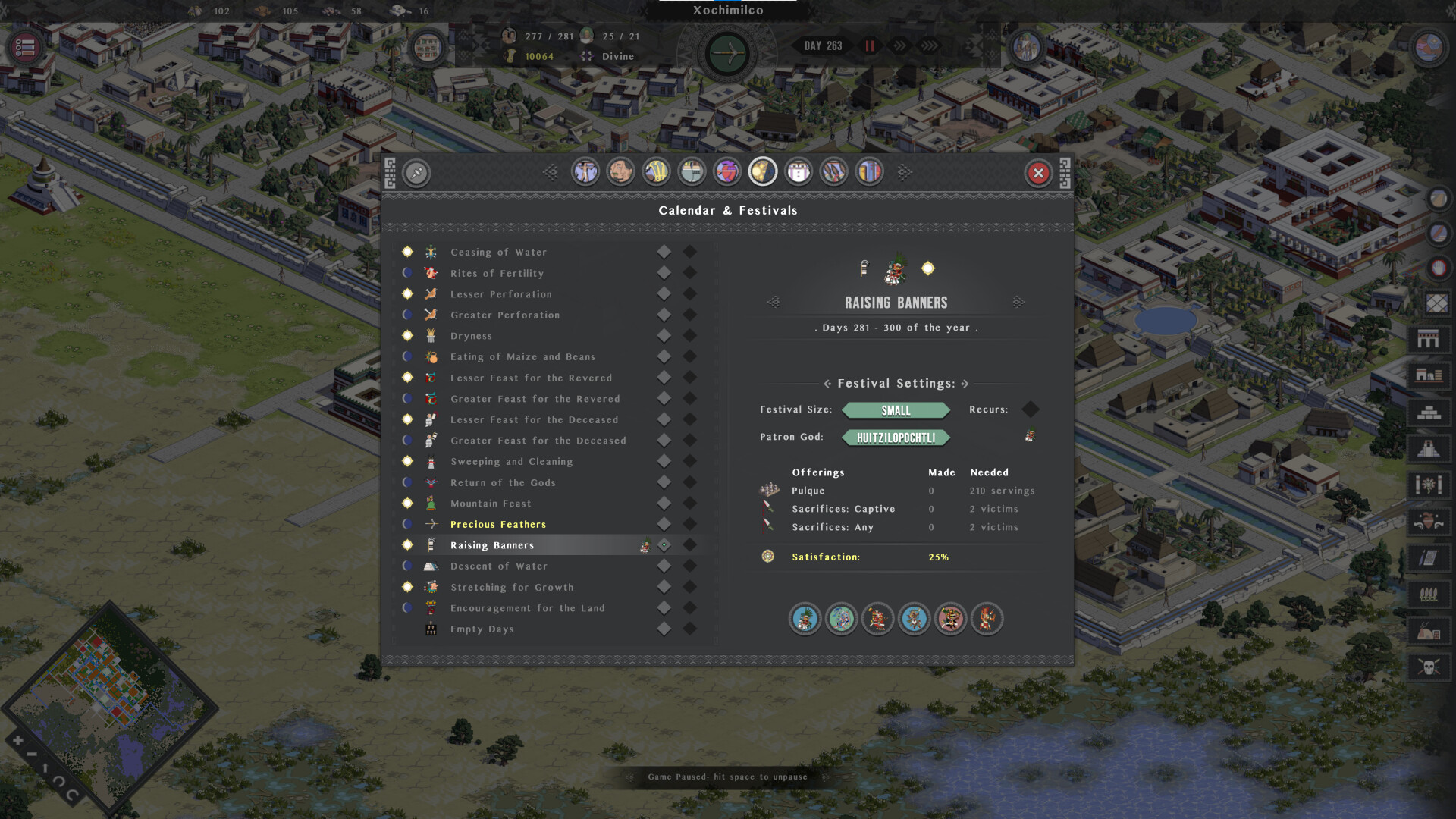 Скриншот 13: Tlatoani: Aztec Cities