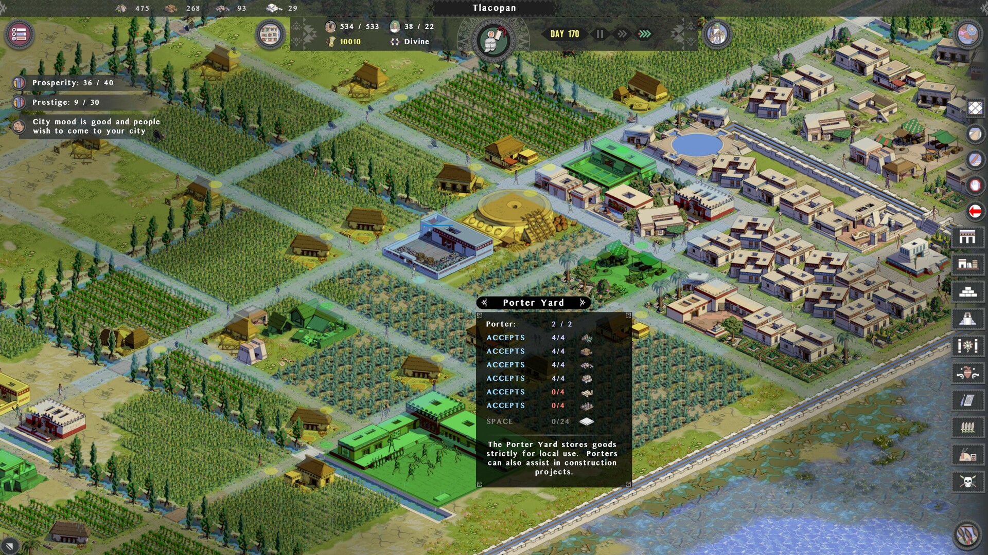 Скриншот 14: Tlatoani: Aztec Cities