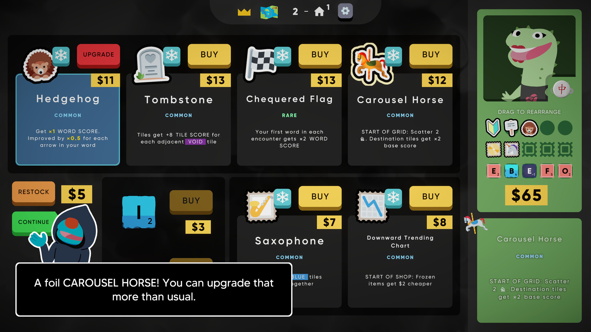 Скриншот: Cursed Words: The Word Game That Isn't