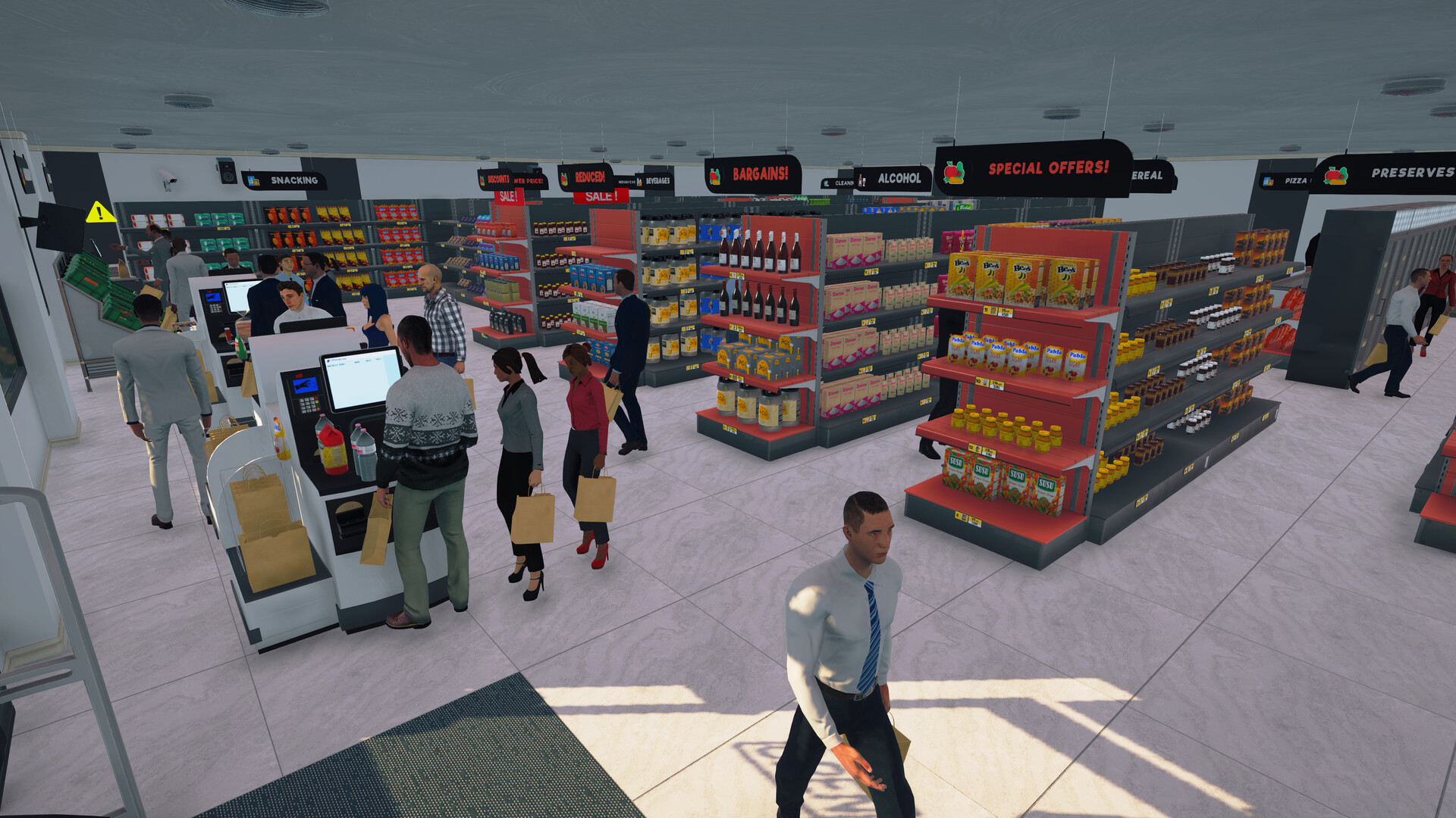 Скриншот: Supermarket Simulator