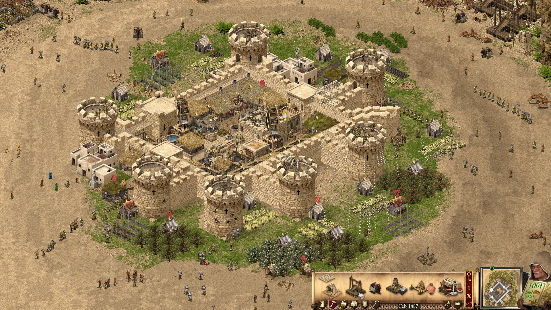 Скриншот: Stronghold Crusader: Definitive Edition