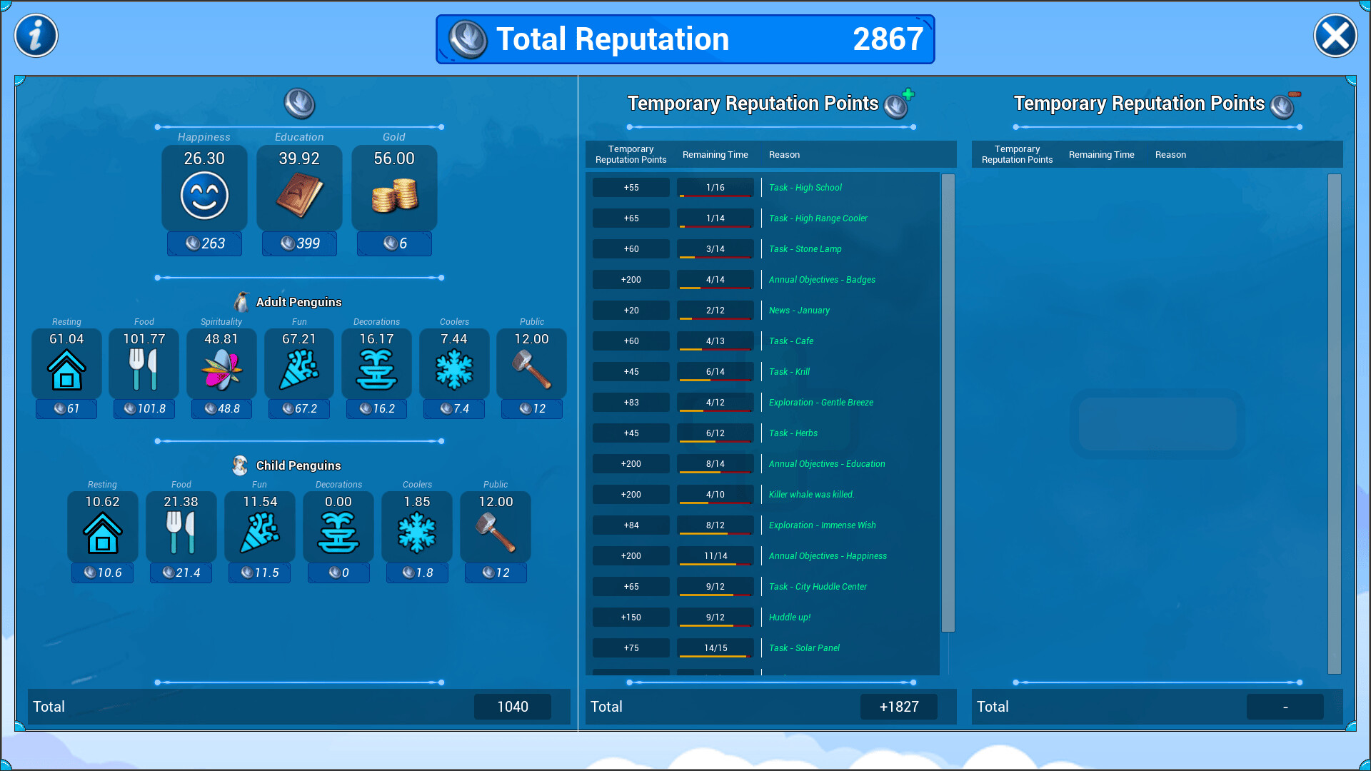 Скриншот: United Penguin Kingdom