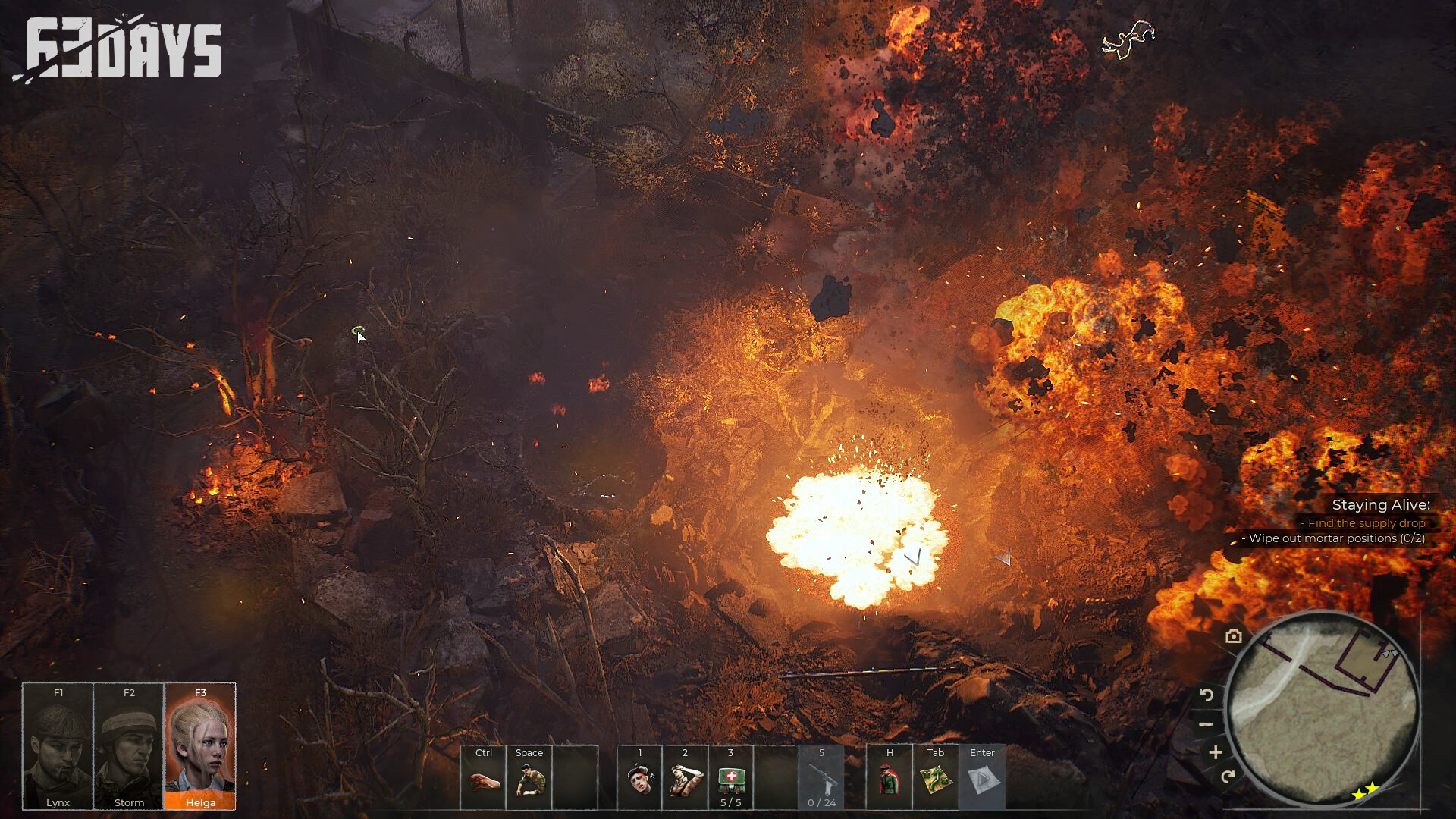 Скриншот: 63 Days