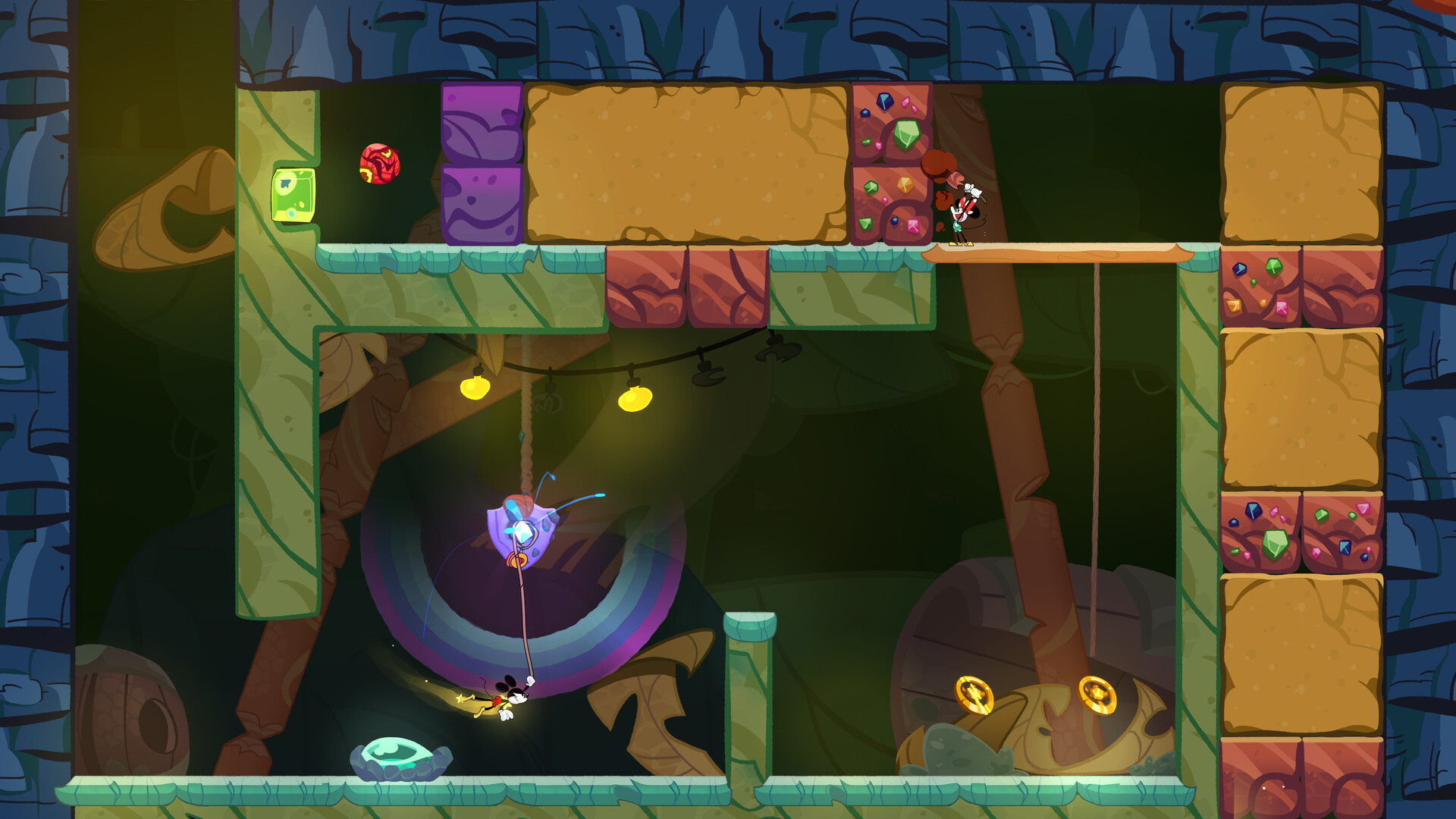 Скриншот: Disney Illusion Island Starring Mickey and Friends