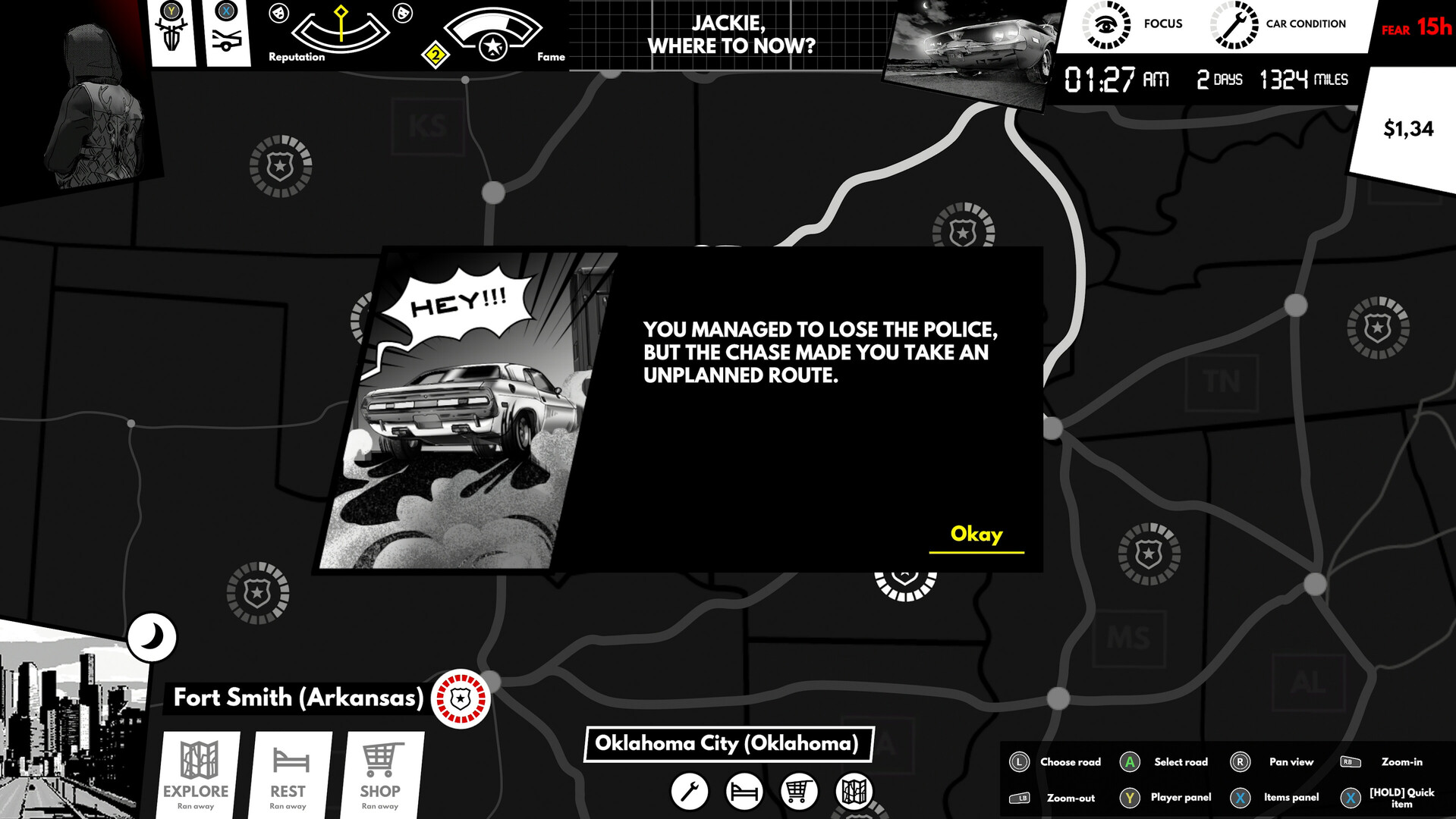 Скриншот: Heading Out