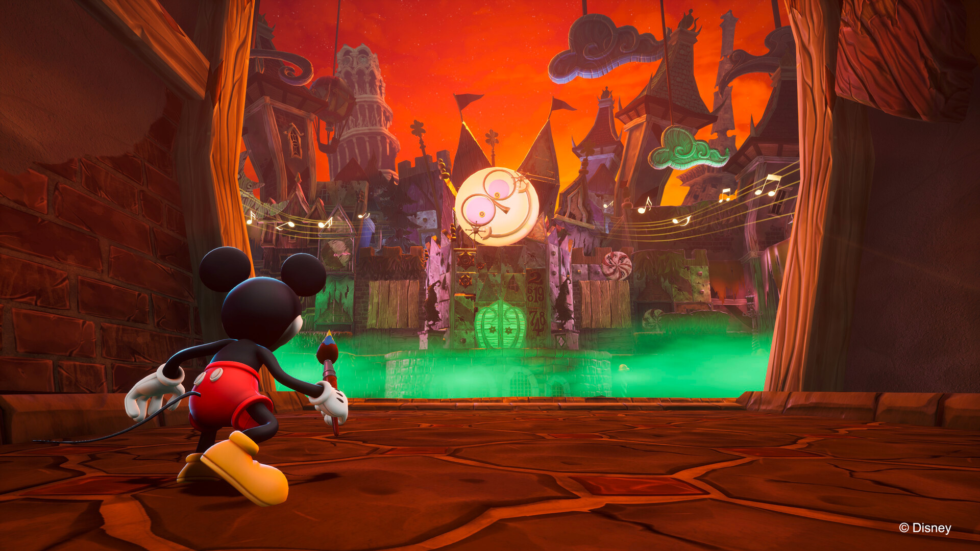 Скриншот: Disney Epic Mickey: Rebrushed