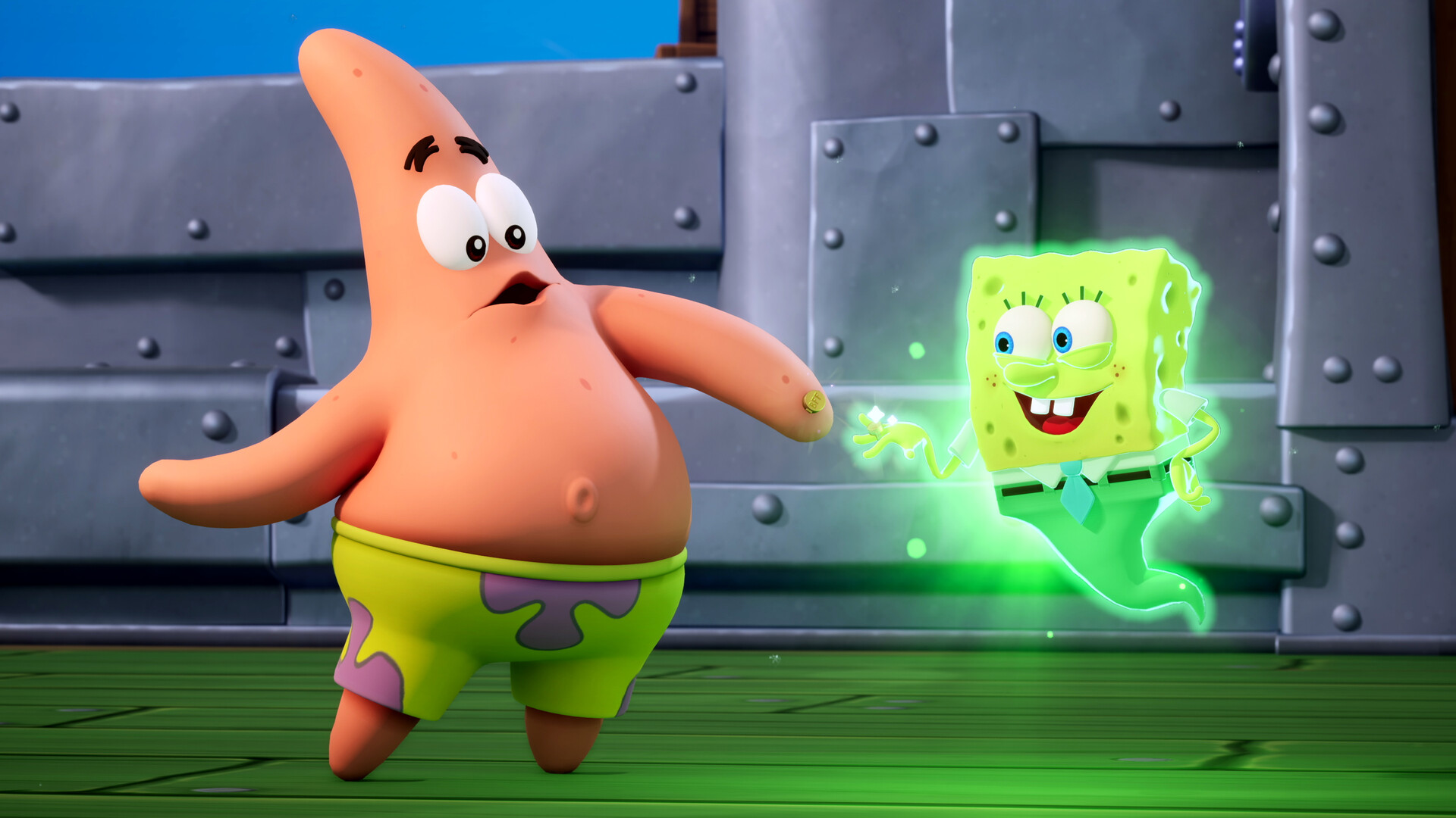 Скриншот: SpongeBob SquarePants: Titans of the Tide