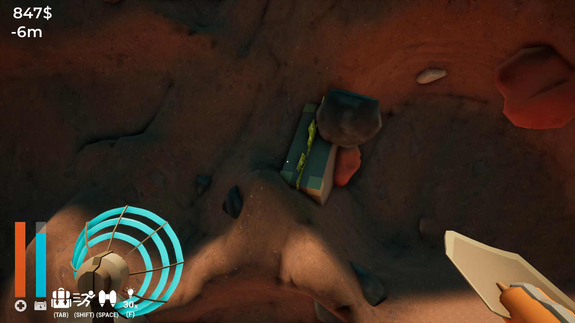 Скриншот: A Game About Digging A Hole™