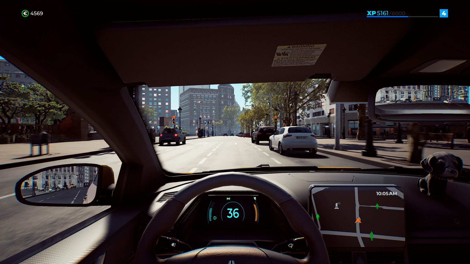 Скриншот: Taxi Life: A City Driving Simulator