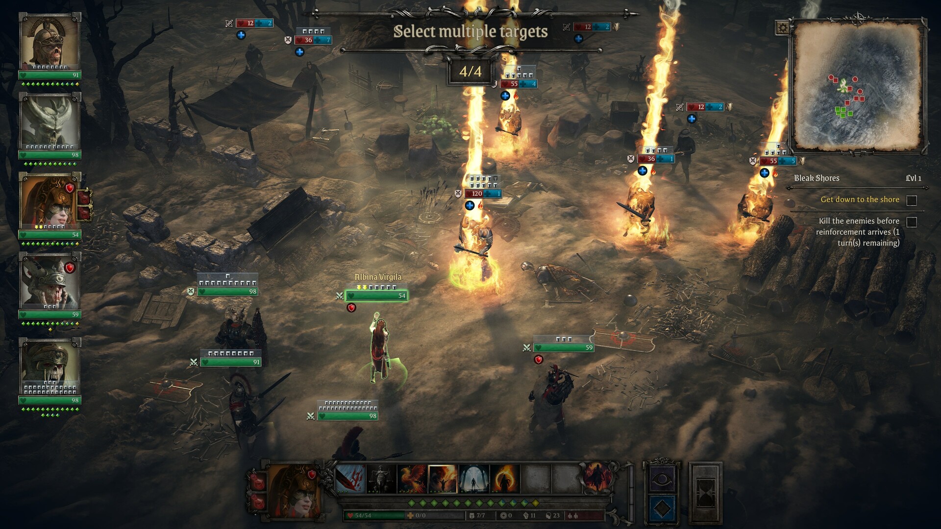 Скриншот: King Arthur: Legion IX