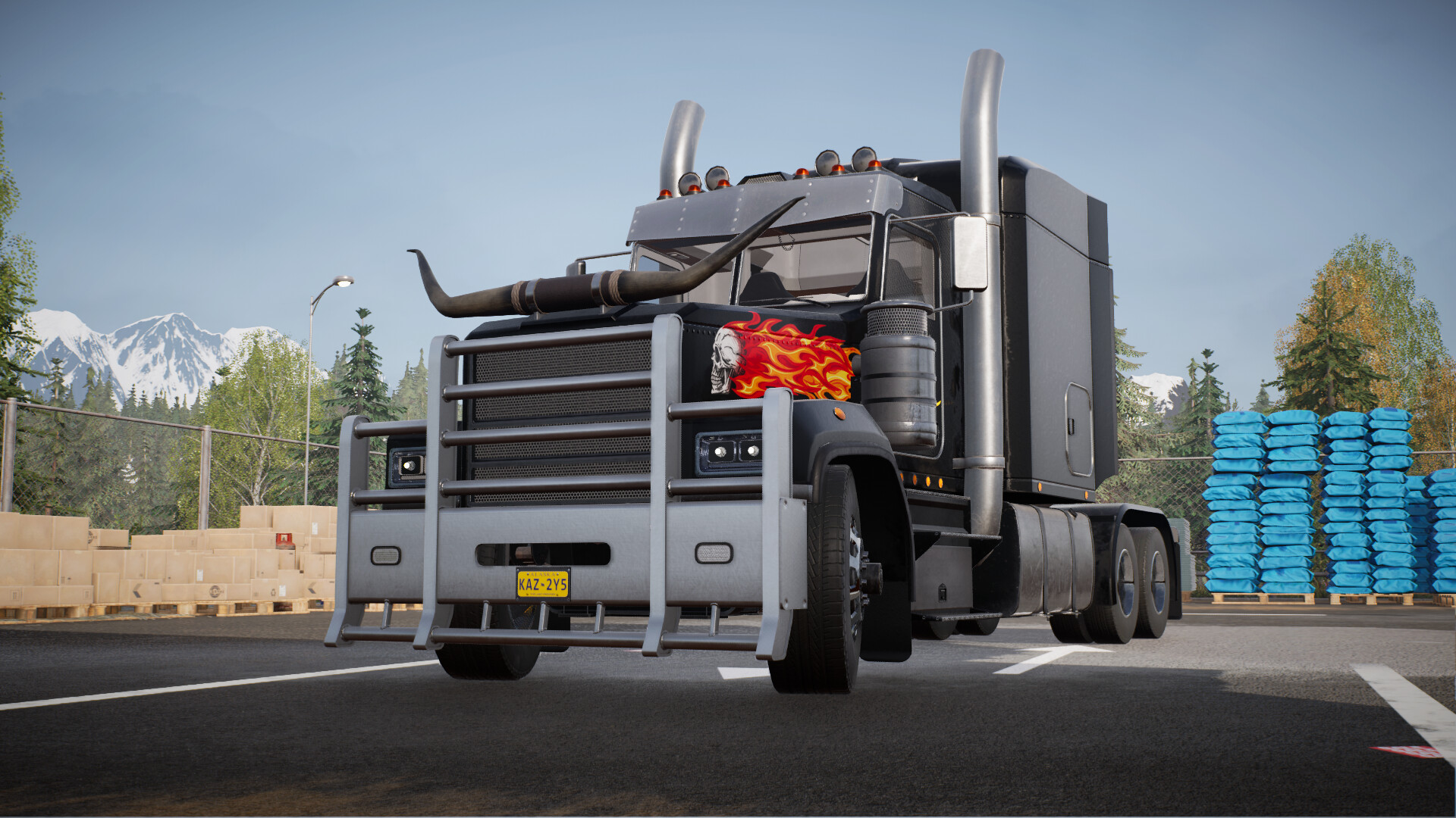 Скриншот: Alaskan Road Truckers: Mother Truckers DLC