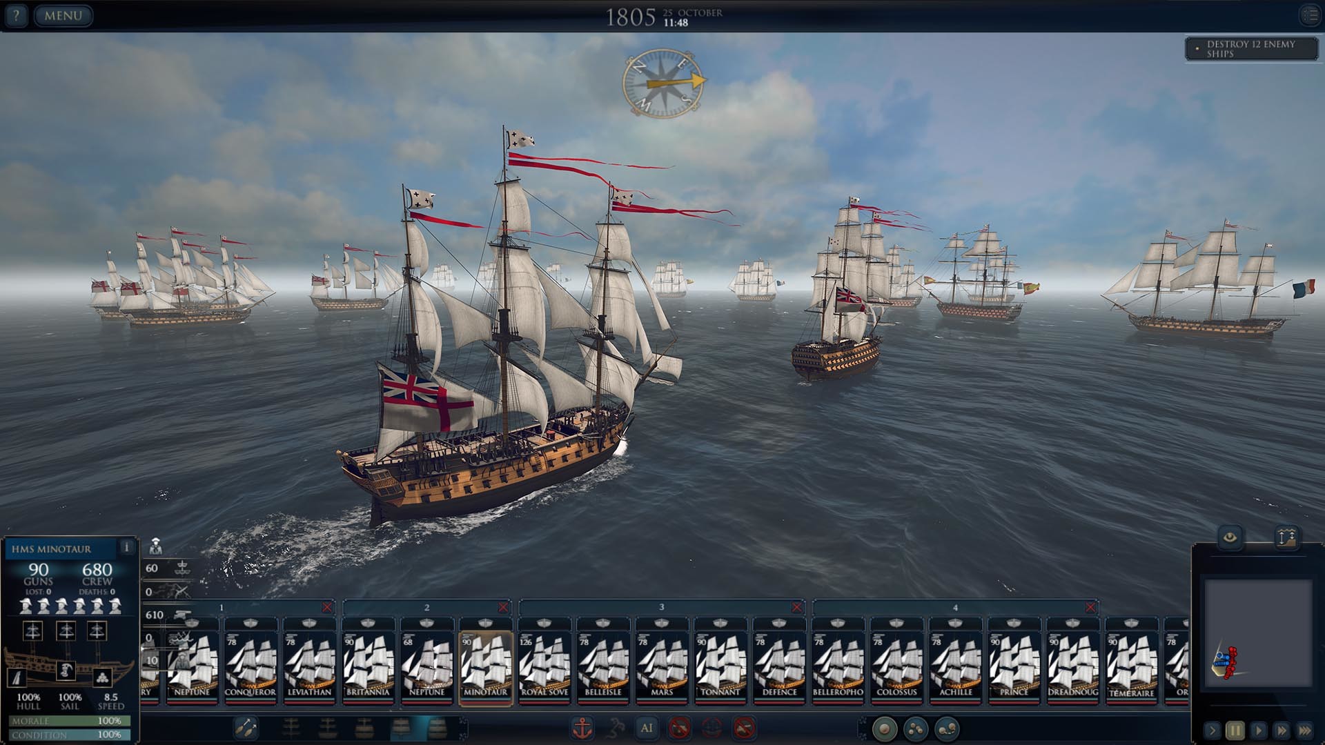 Скриншот: Ultimate Admiral: Age of Sail