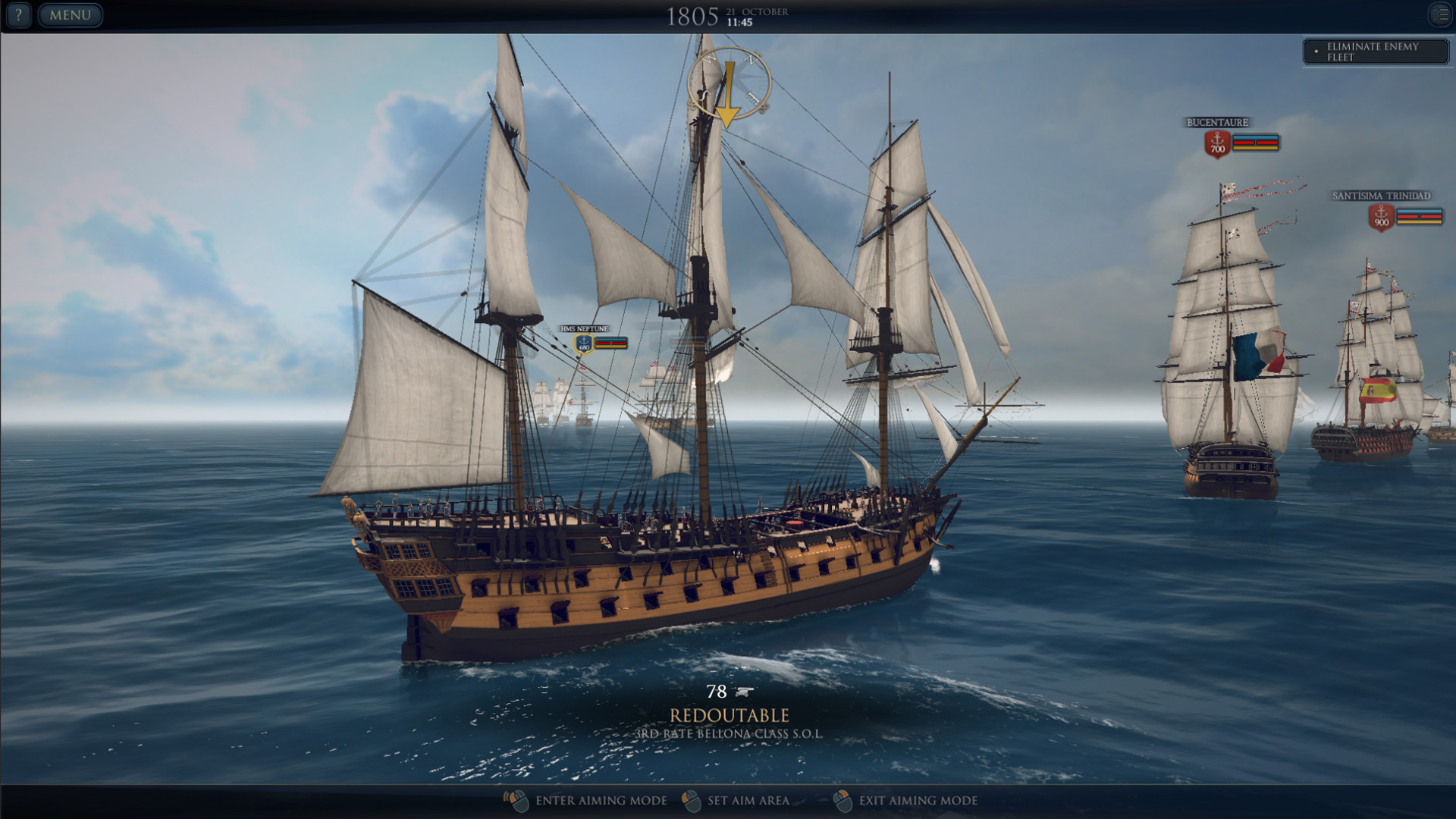 Скриншот 11: Ultimate Admiral: Age of Sail