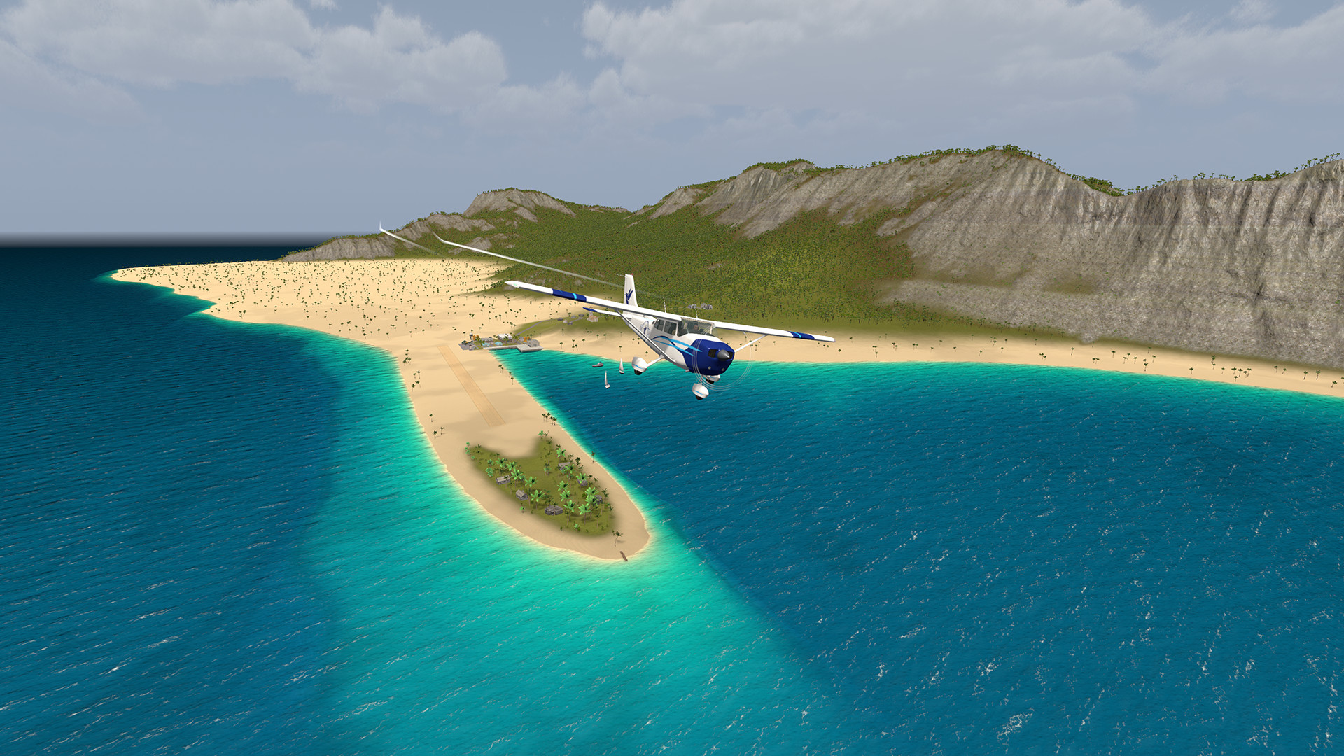 Скриншот: Coastline Flight Simulator