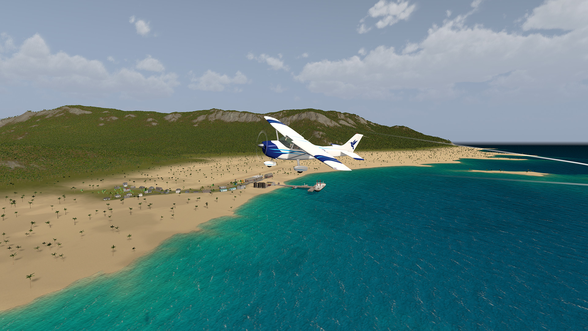 Скриншот: Coastline Flight Simulator