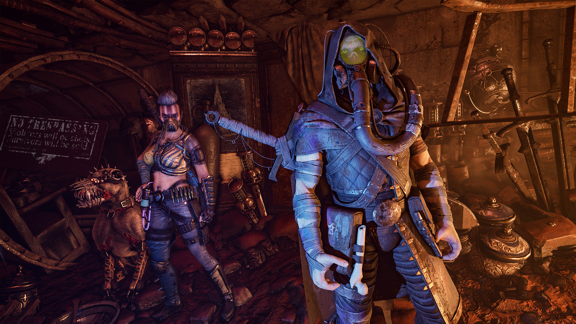 Скриншот: Necromunda: Hired Gun