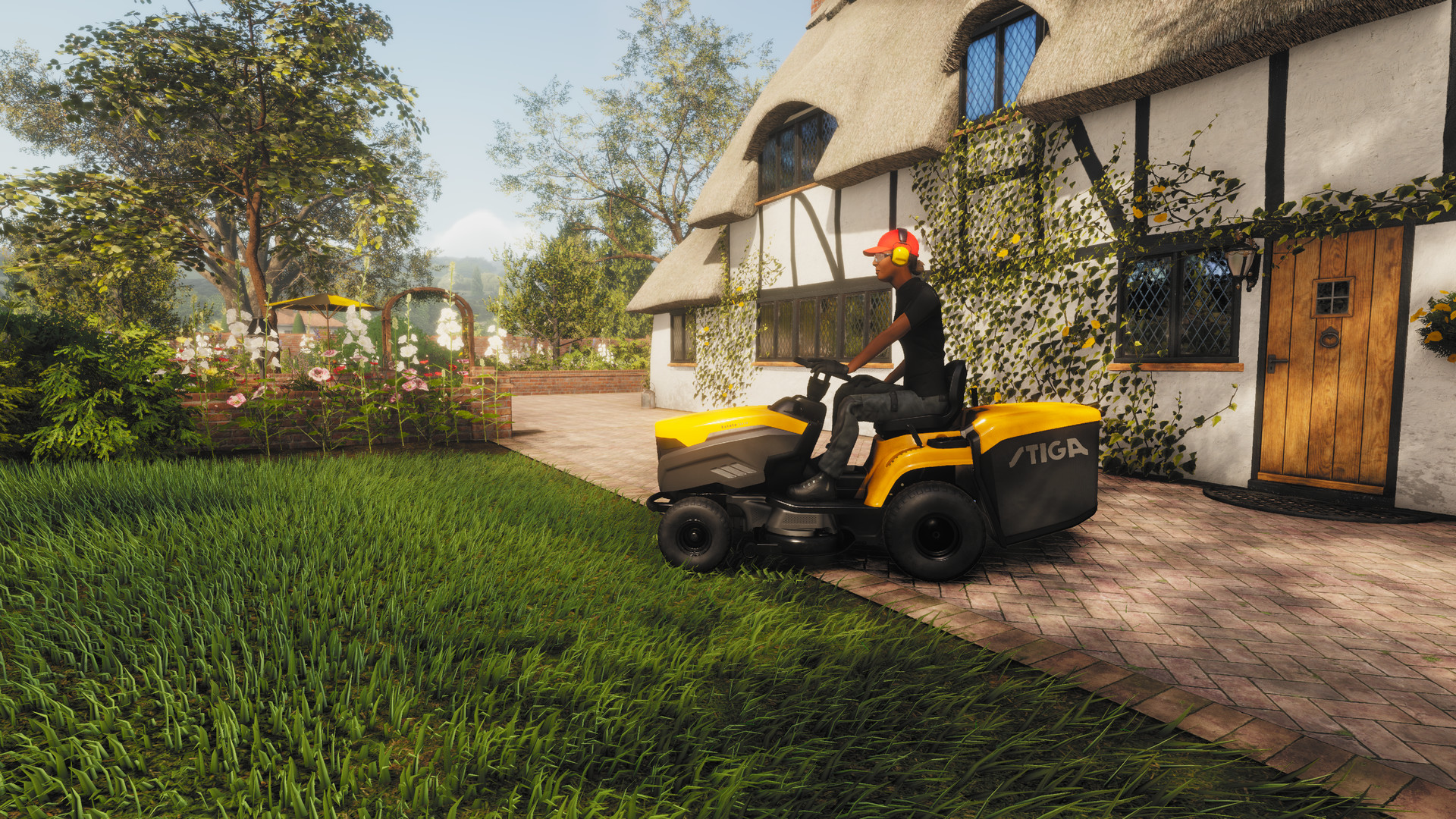 Скриншот: Lawn Mowing Simulator