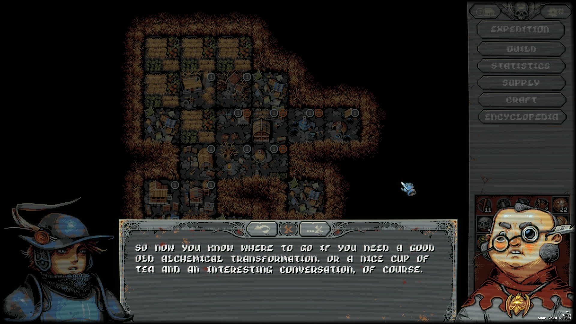 Скриншот: Loop Hero