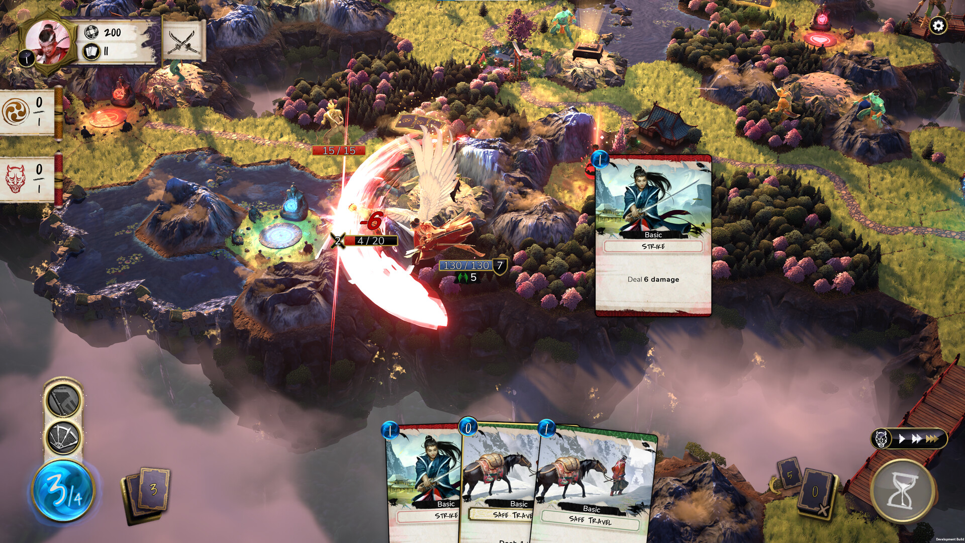 Скриншот: Mahokenshi - The Samurai Deckbuilder